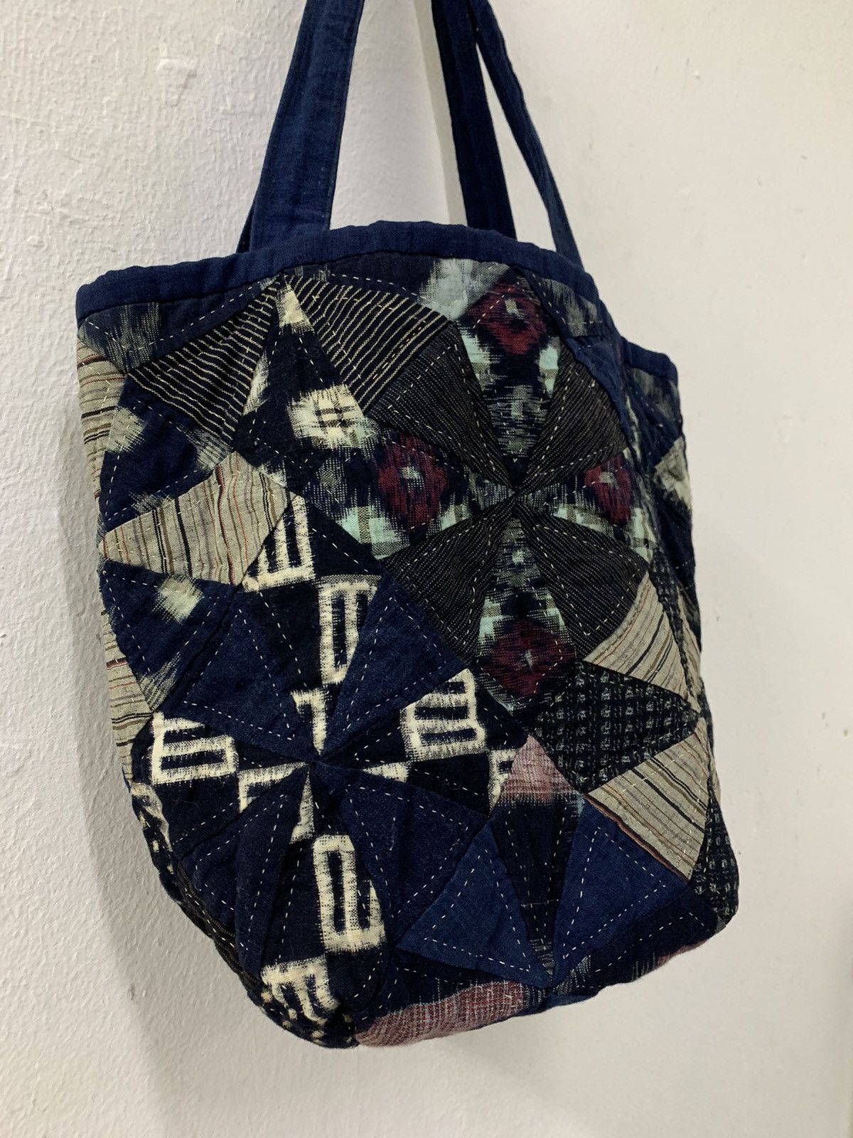 Japanese Brand Tote Bag Boro Kapital Style Size ONE SIZE - 3 Thumbnail