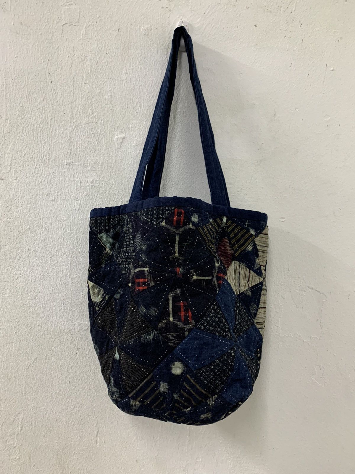 Japanese Brand Tote Bag Boro Kapital Style Size ONE SIZE - 4 Thumbnail