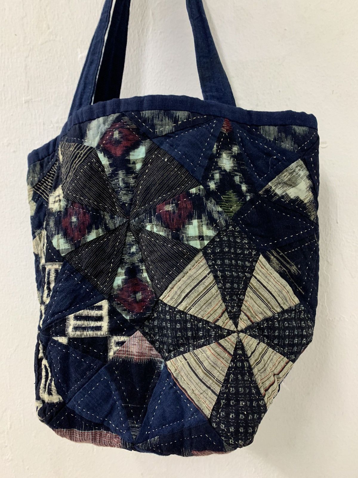 Japanese Brand Tote Bag Boro Kapital Style Size ONE SIZE - 2 Thumbnail