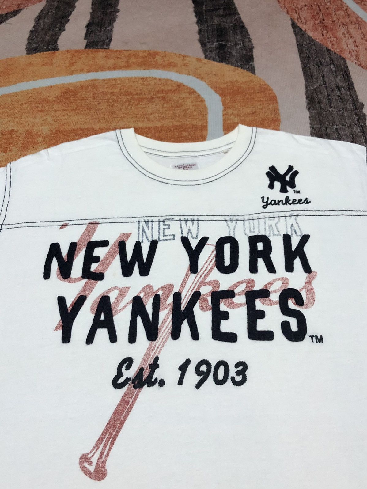 MLB × New York Yankees × Vintage VINTAGE 2007 NEW YORK YANKEES x UNIQLO SHIRT Size US M / EU 48-50 / 2 - 2 Thumbnail