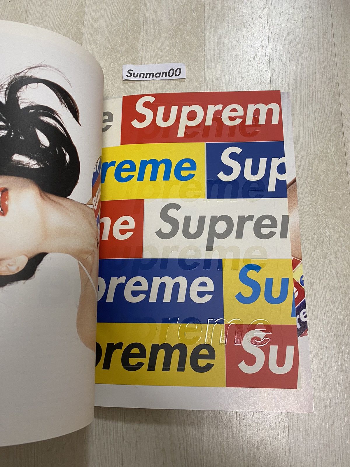 Supreme Supreme Magazine book Vol. 3 + sticker | Grailed