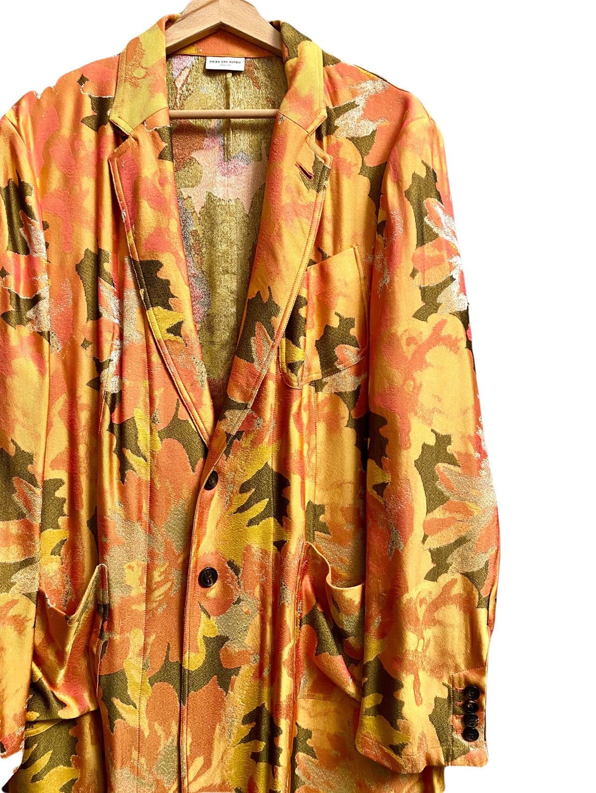Dries Van Noten 1 of 1 dries van noten floral jacquard coat ss 2020 48 Size US M / EU 48-50 / 2 - 8 Thumbnail