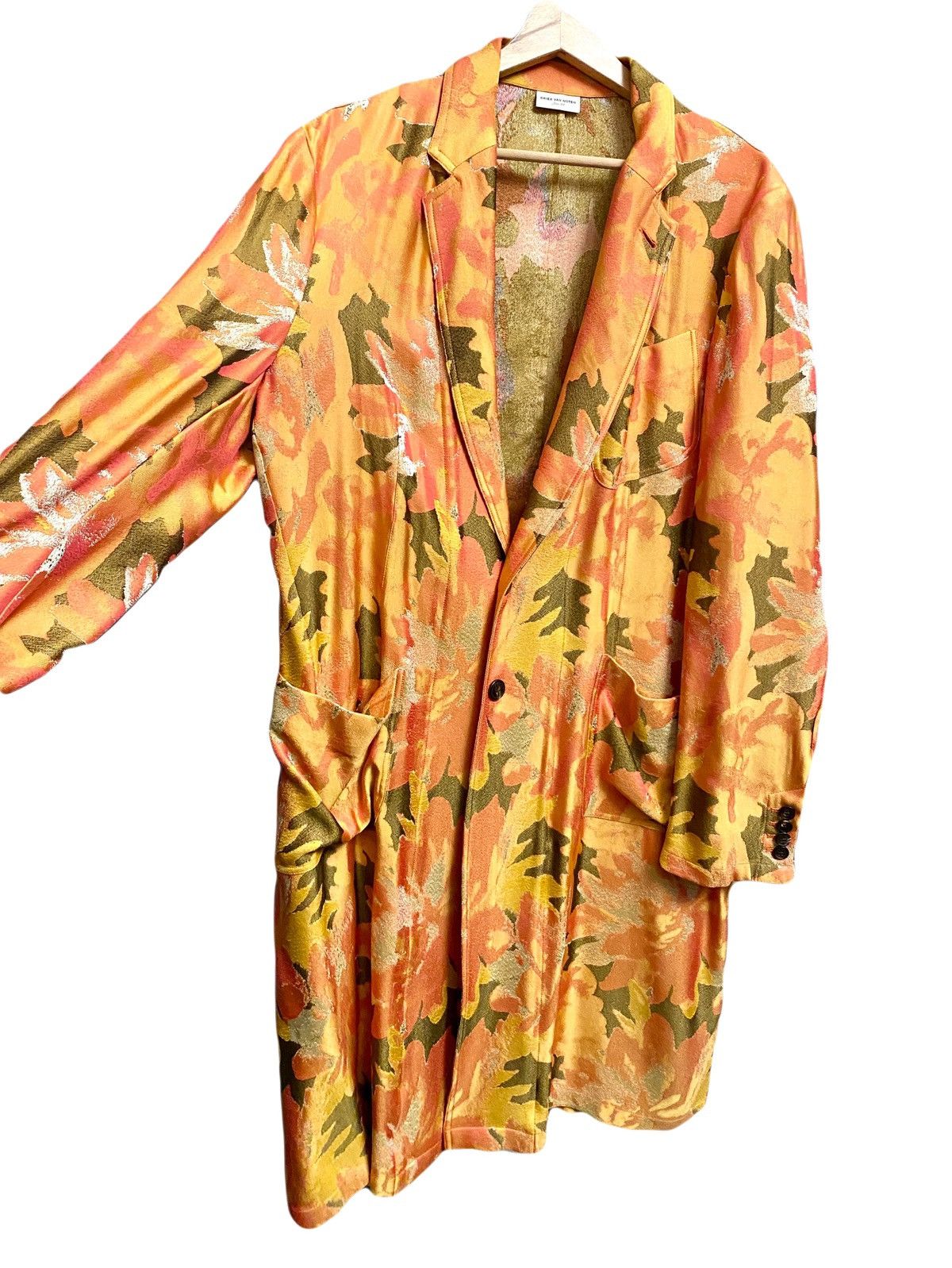 Dries Van Noten 1 of 1 dries van noten floral jacquard coat ss 2020 48 Size US M / EU 48-50 / 2 - 4 Thumbnail