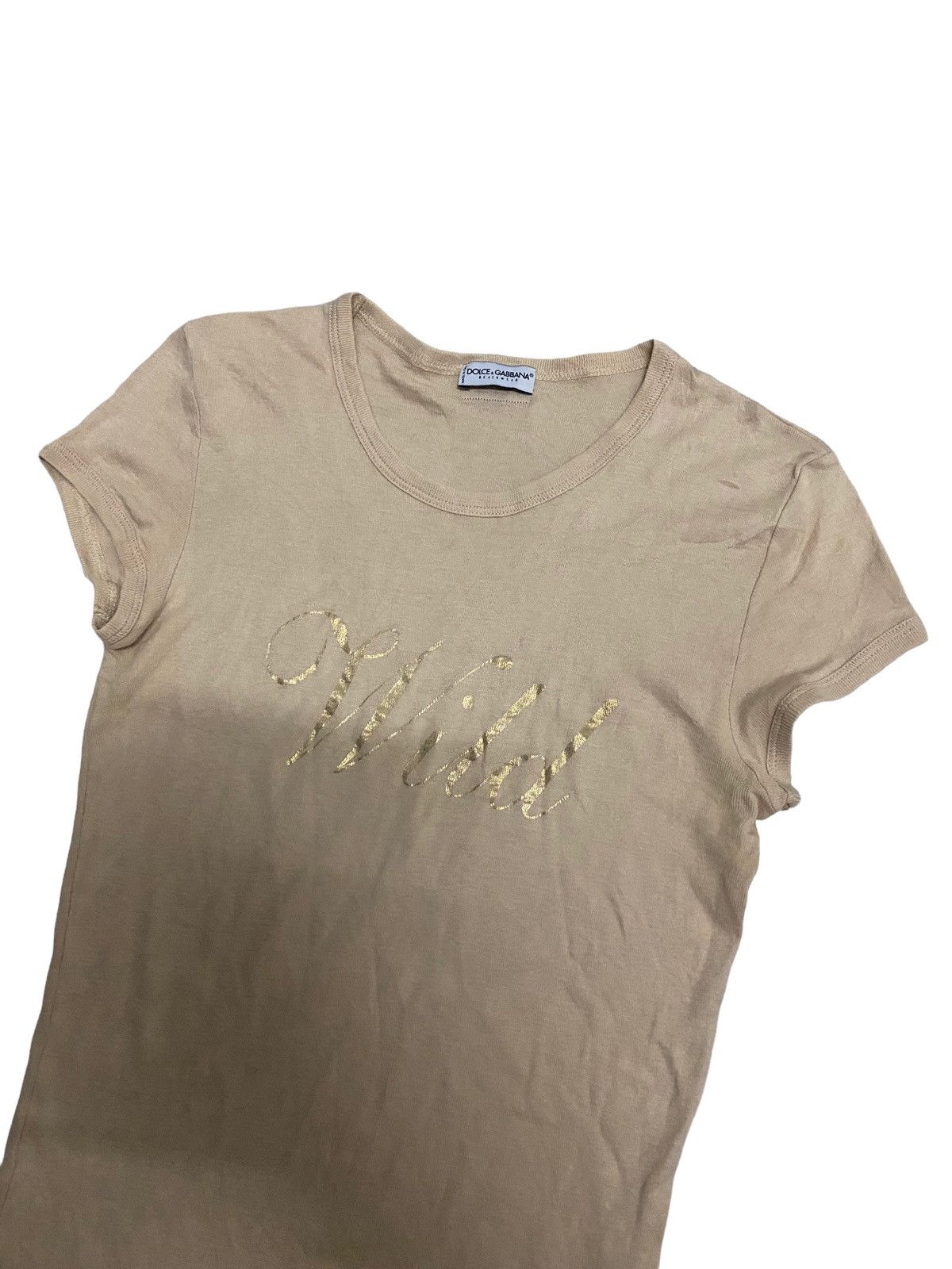 Dolce & Gabbana × Vintage Vintage Dolce&Gabbana Beachwear Tee Size S / US 4 / IT 40 - 2 Thumbnail