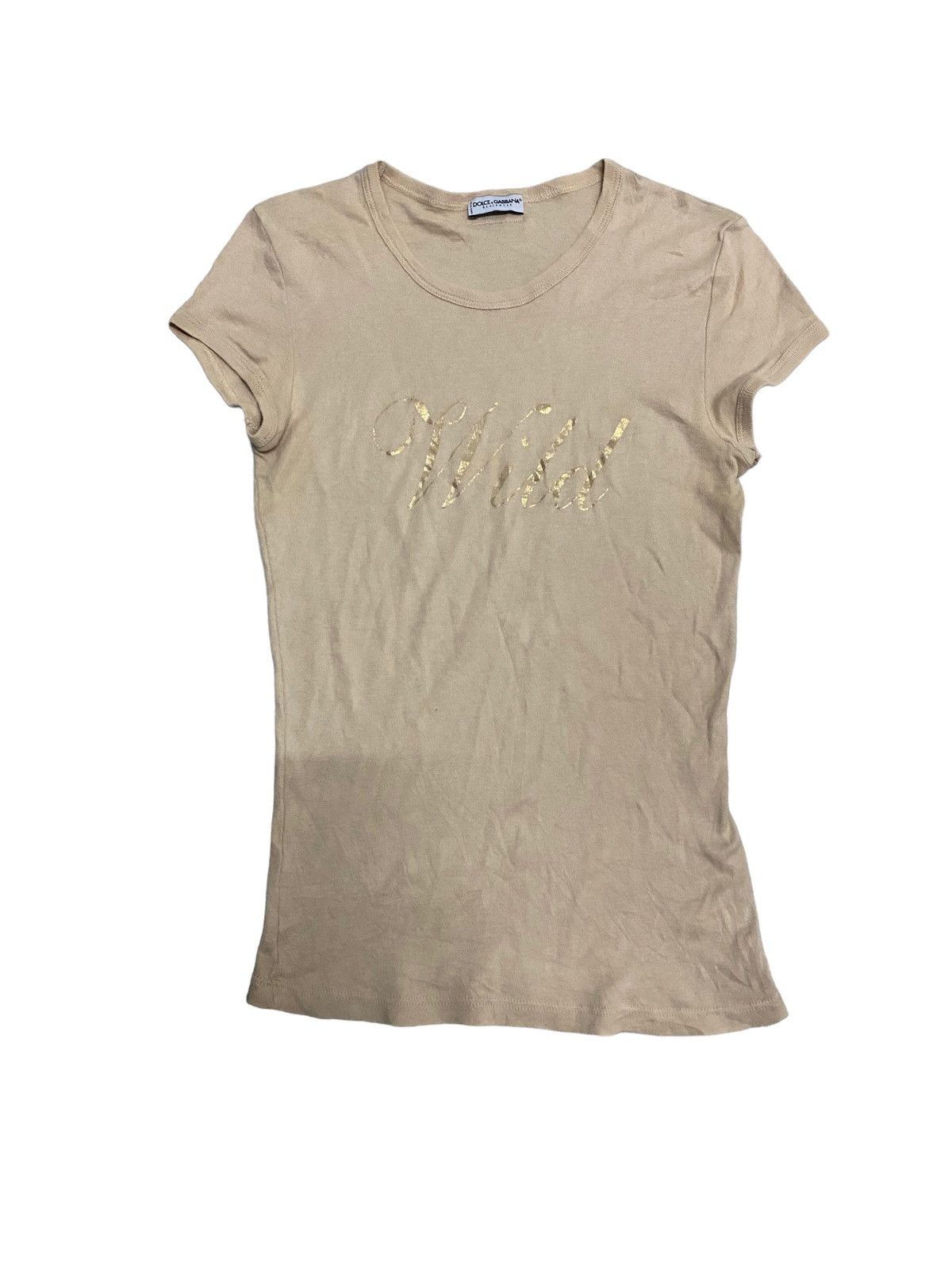 Dolce & Gabbana × Vintage Vintage Dolce&Gabbana Beachwear Tee Size S / US 4 / IT 40 - 1 Thumbnail