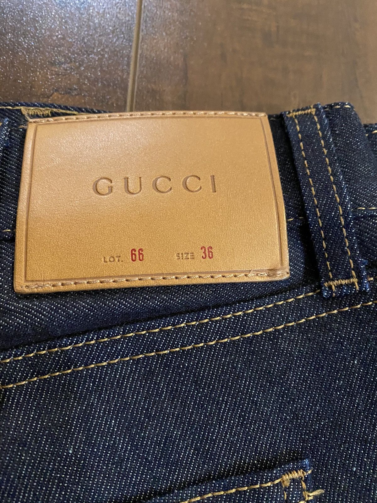 Gucci Tiger embroidery jeans Size US 36 / EU 52 - 3 Thumbnail