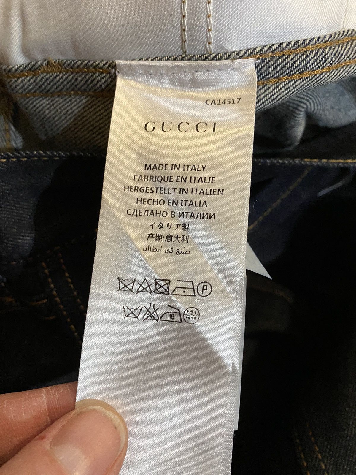 Gucci Tiger embroidery jeans Size US 36 / EU 52 - 9 Thumbnail