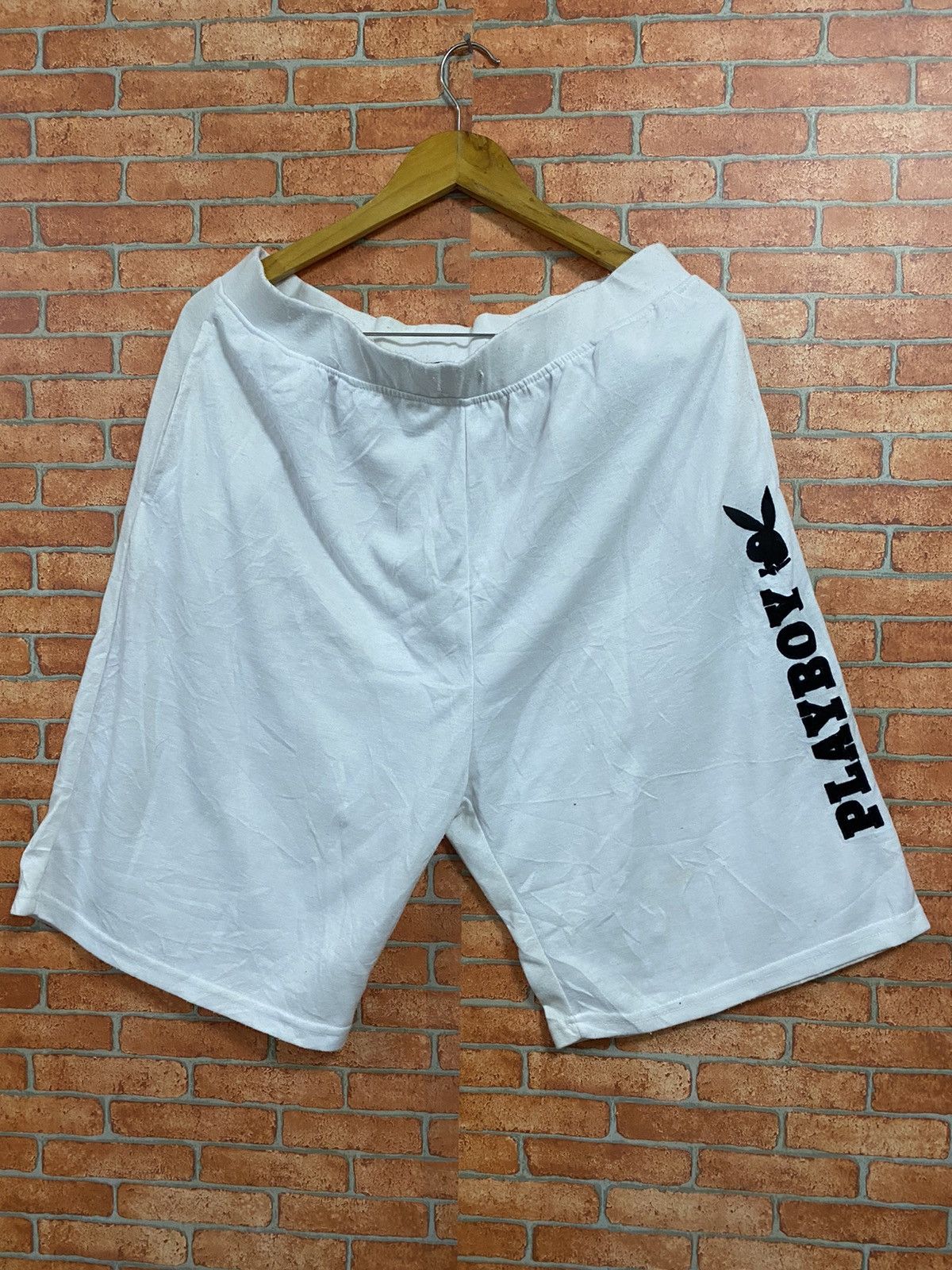 Playboy × Vintage 💥delete today💥Rare Playboy Short pants nice designer Size US 33 - 1 Thumbnail