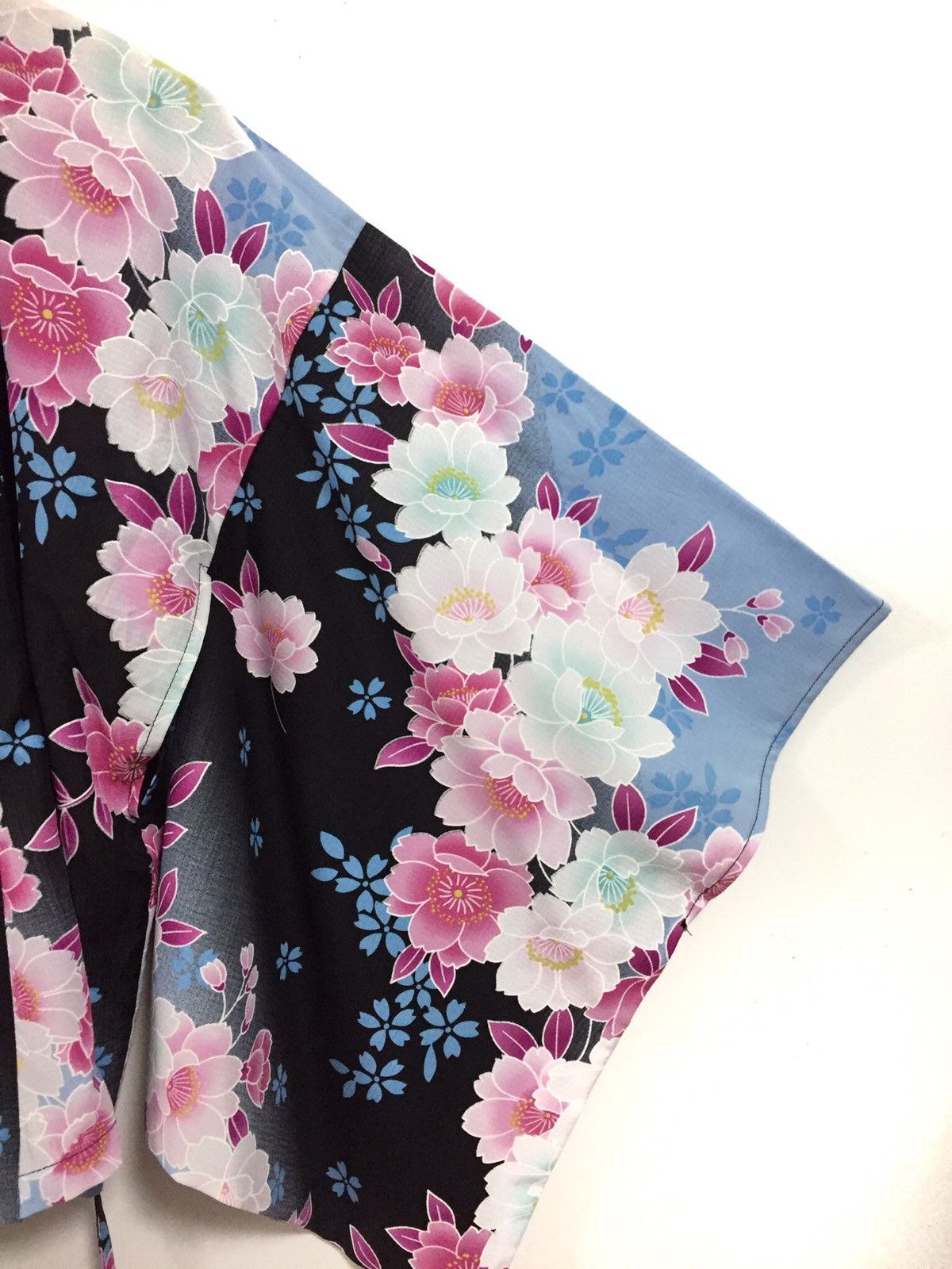 Japanese Brand Japanese Traditional Kimono Haori Floral Fullprint Handmade Size US L / EU 52-54 / 3 - 7 Thumbnail