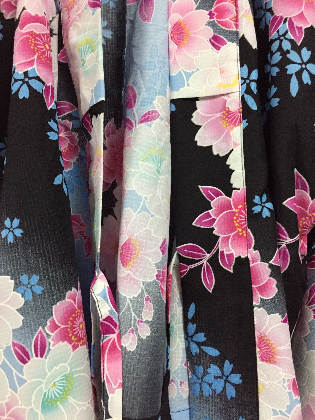 Japanese Brand Japanese Traditional Kimono Haori Floral Fullprint Handmade Size US L / EU 52-54 / 3 - 8 Thumbnail