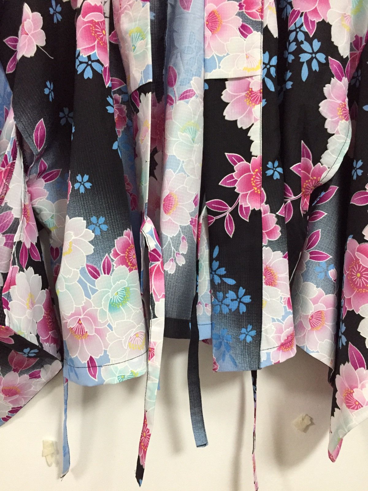 Japanese Brand Japanese Traditional Kimono Haori Floral Fullprint Handmade Size US L / EU 52-54 / 3 - 5 Thumbnail