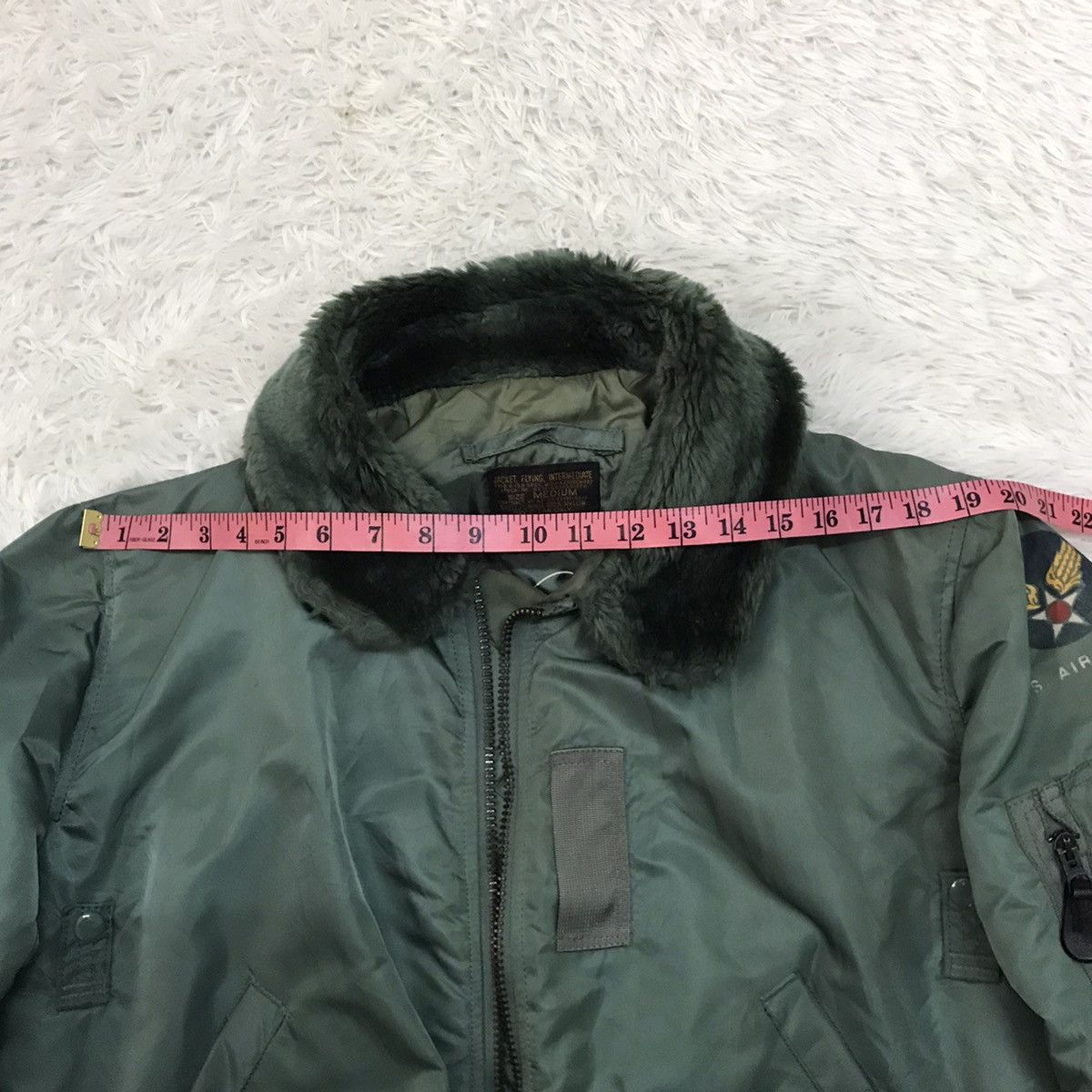 Alpha Industries Vtg B-15D Alpha Industries USAF Flying Bomber Jacket Size US M / EU 48-50 / 2 - 21 Thumbnail