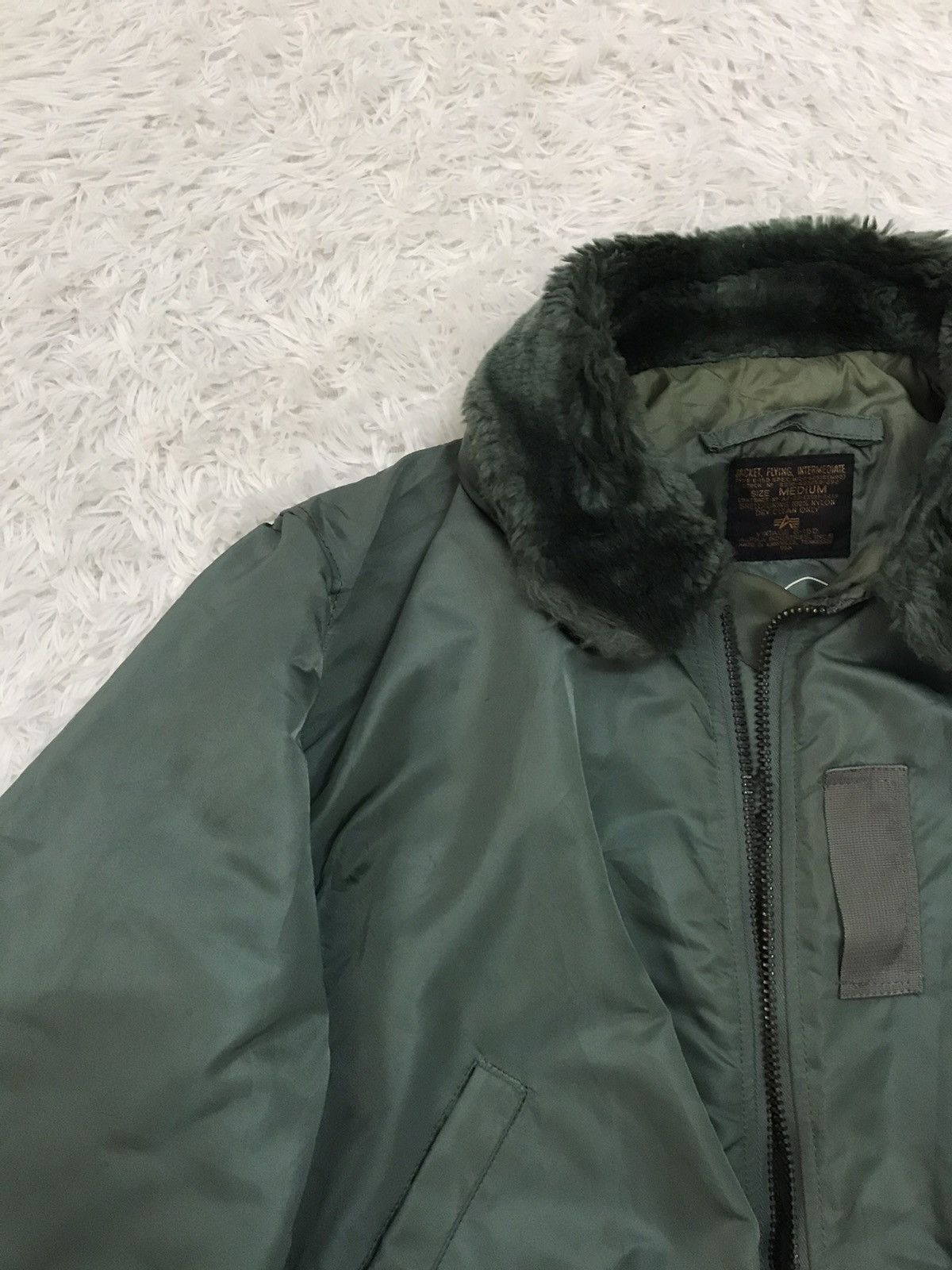 Alpha Industries Vtg B-15D Alpha Industries USAF Flying Bomber Jacket Size US M / EU 48-50 / 2 - 3 Thumbnail