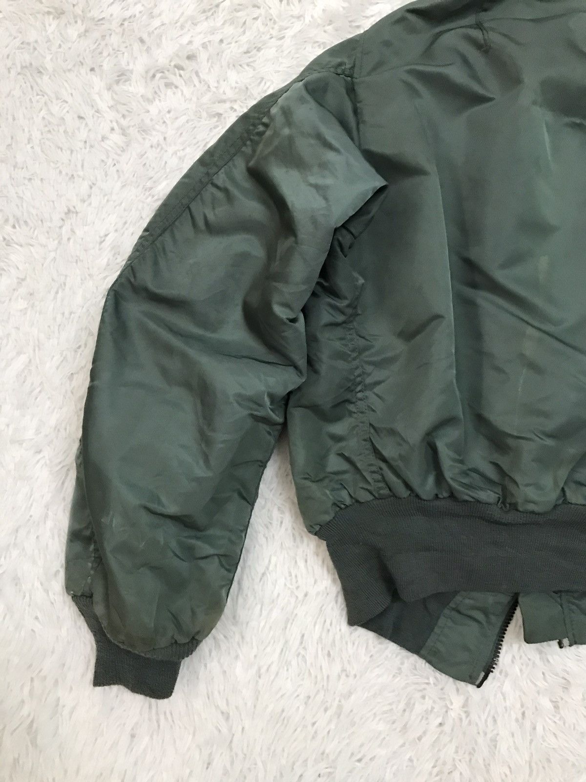 Alpha Industries Vtg B-15D Alpha Industries USAF Flying Bomber Jacket Size US M / EU 48-50 / 2 - 13 Thumbnail