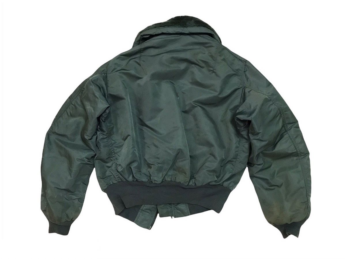 Alpha Industries Vtg B-15D Alpha Industries USAF Flying Bomber Jacket Size US M / EU 48-50 / 2 - 2 Thumbnail