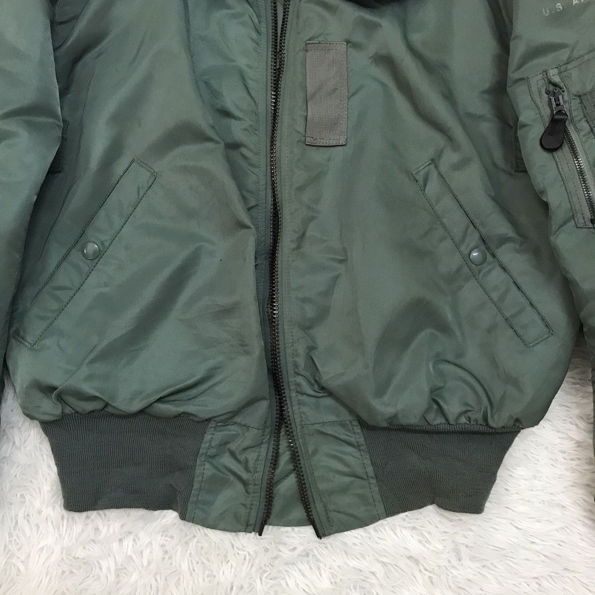 Alpha Industries Vtg B-15D Alpha Industries USAF Flying Bomber Jacket Size US M / EU 48-50 / 2 - 8 Thumbnail