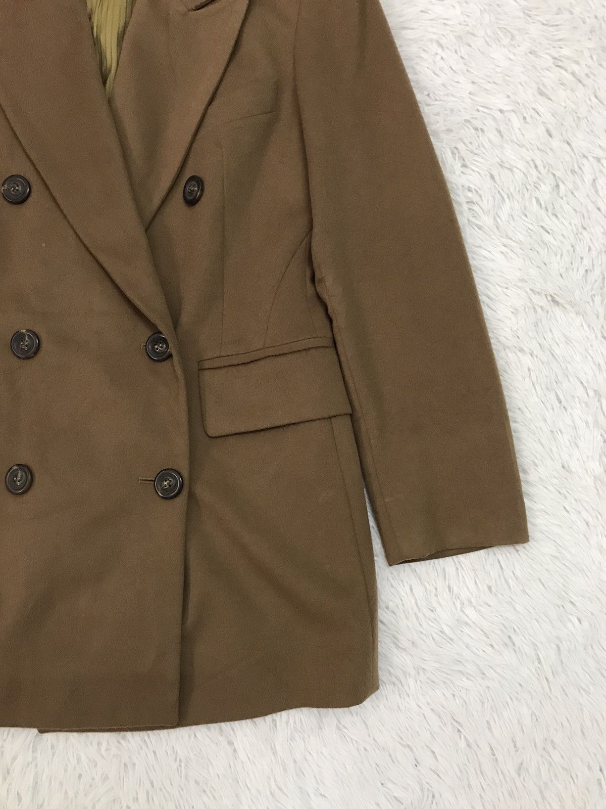 Fendi Fendi Wool & Cashmere Women Double Breast Jacket Coat Size US M / EU 48-50 / 2 - 6 Thumbnail