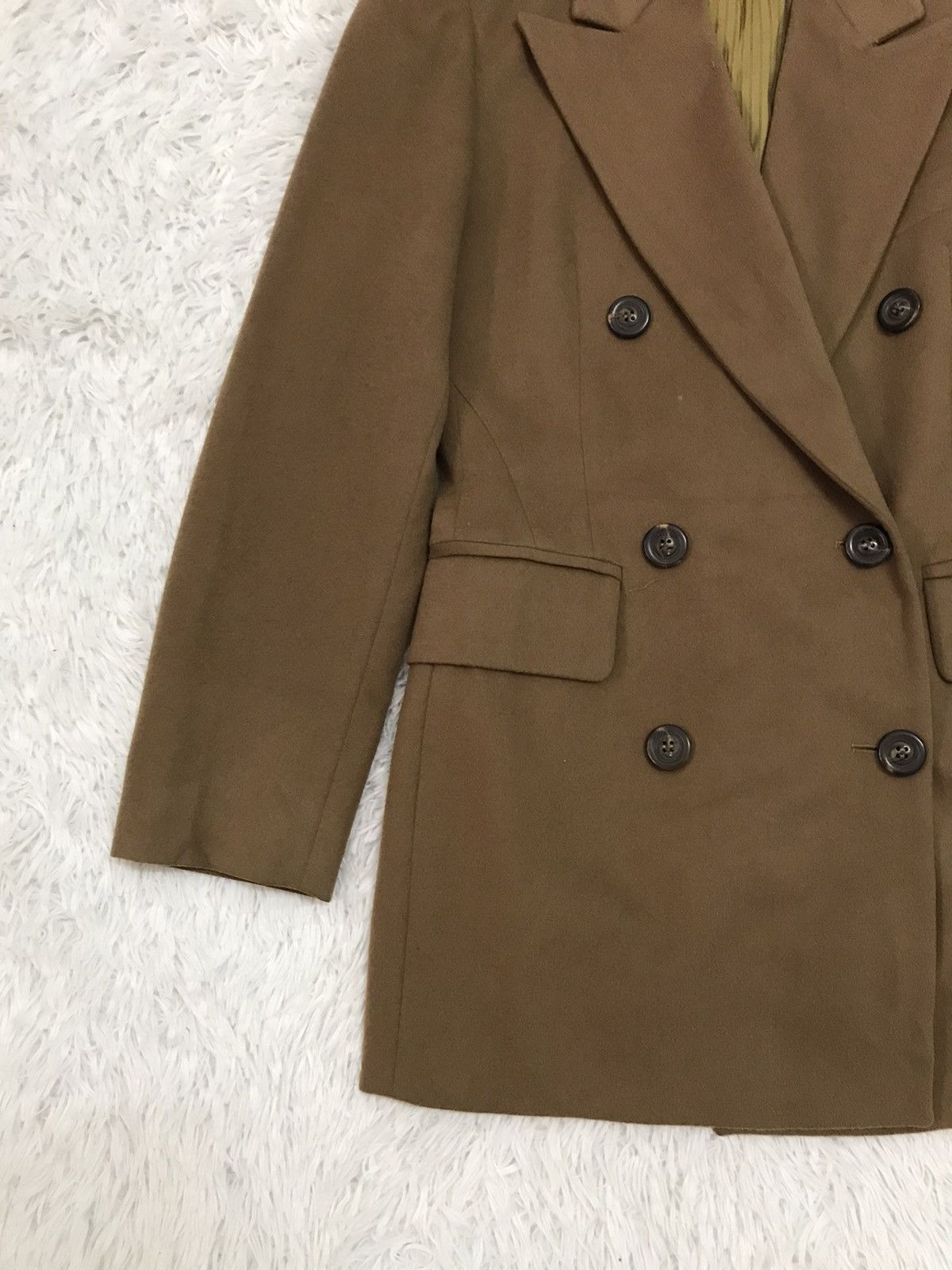 Fendi Fendi Wool & Cashmere Women Double Breast Jacket Coat Size US M / EU 48-50 / 2 - 5 Thumbnail