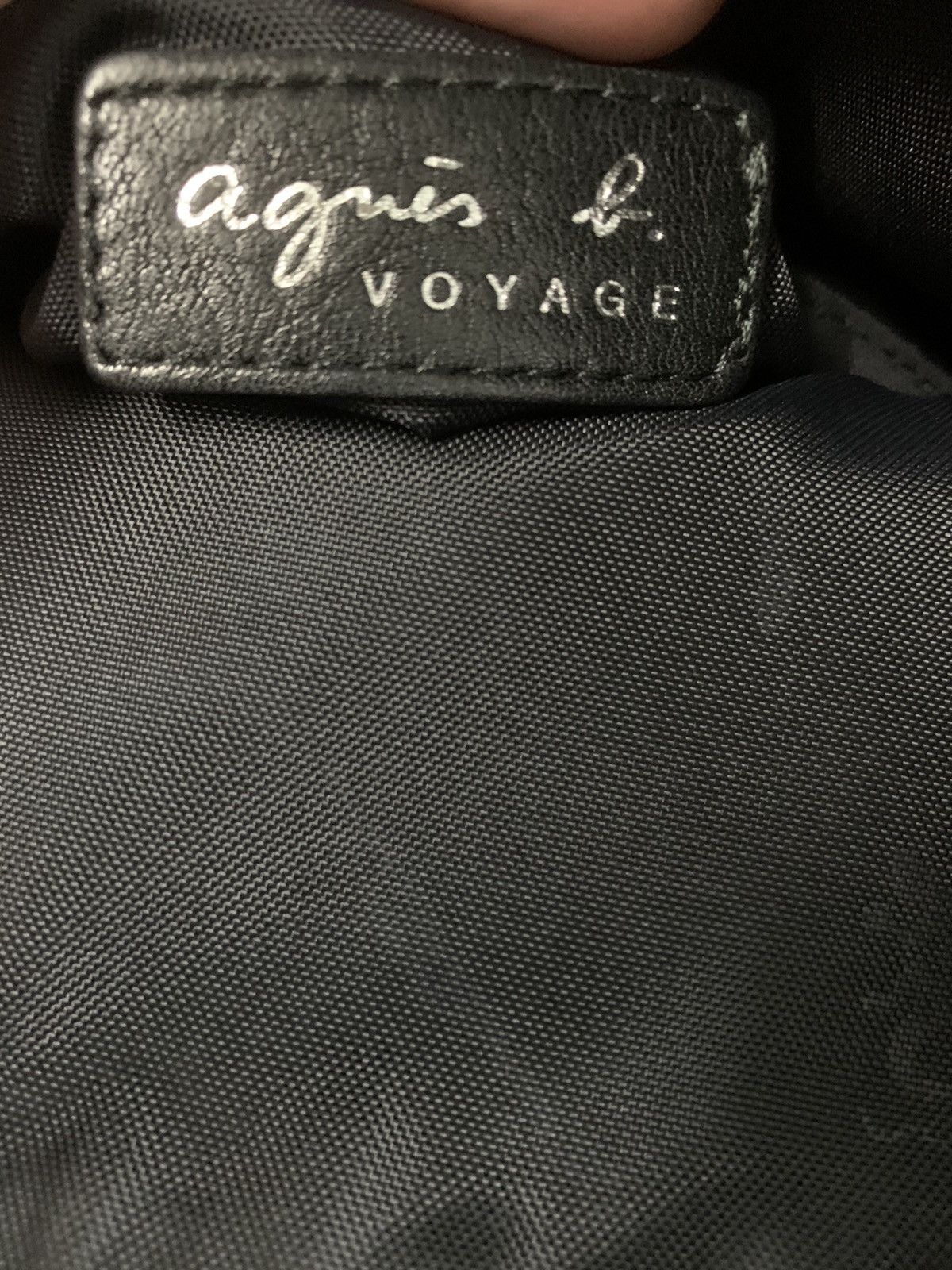 Issey Miyake RARE ‼️ Agnes B. Paris Leather Crossbody Sling Bag Size ONE SIZE - 6 Thumbnail