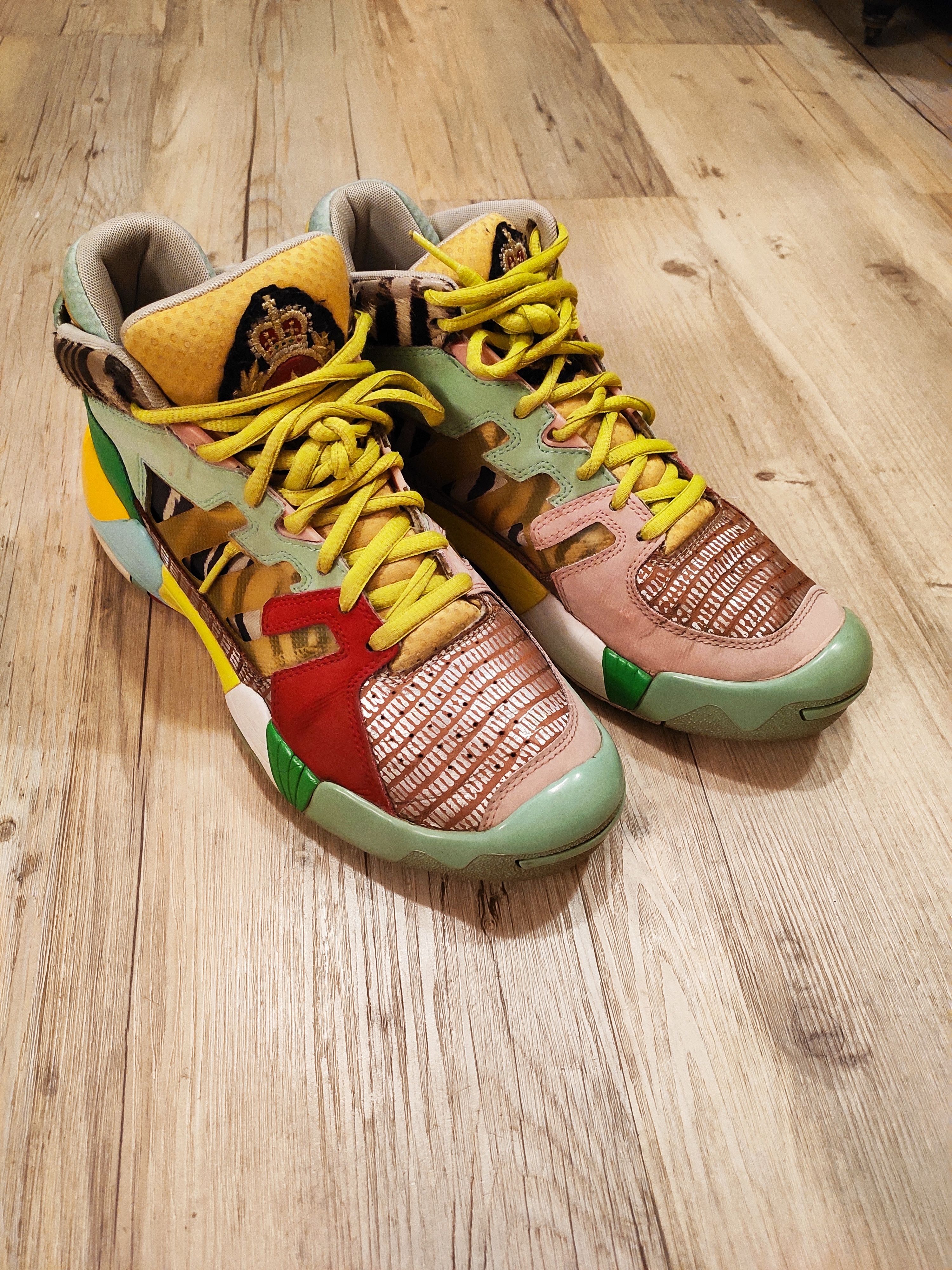 Adidas × Jeremy Scott Streetball classic SS11.Like Walter van Beirendonck Size US 8 / EU 41 - 3 Thumbnail