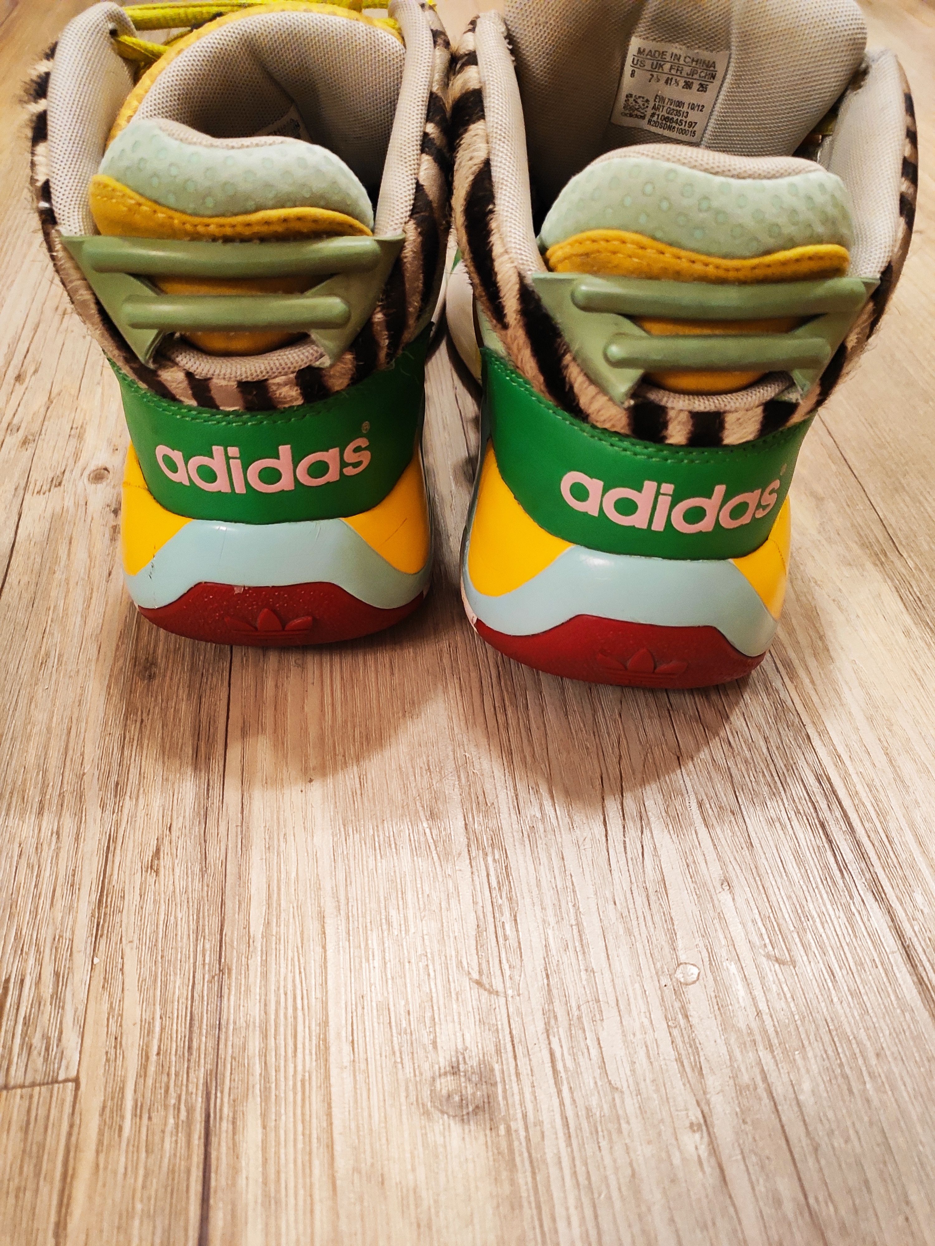 Adidas × Jeremy Scott Streetball classic SS11.Like Walter van Beirendonck Size US 8 / EU 41 - 4 Thumbnail