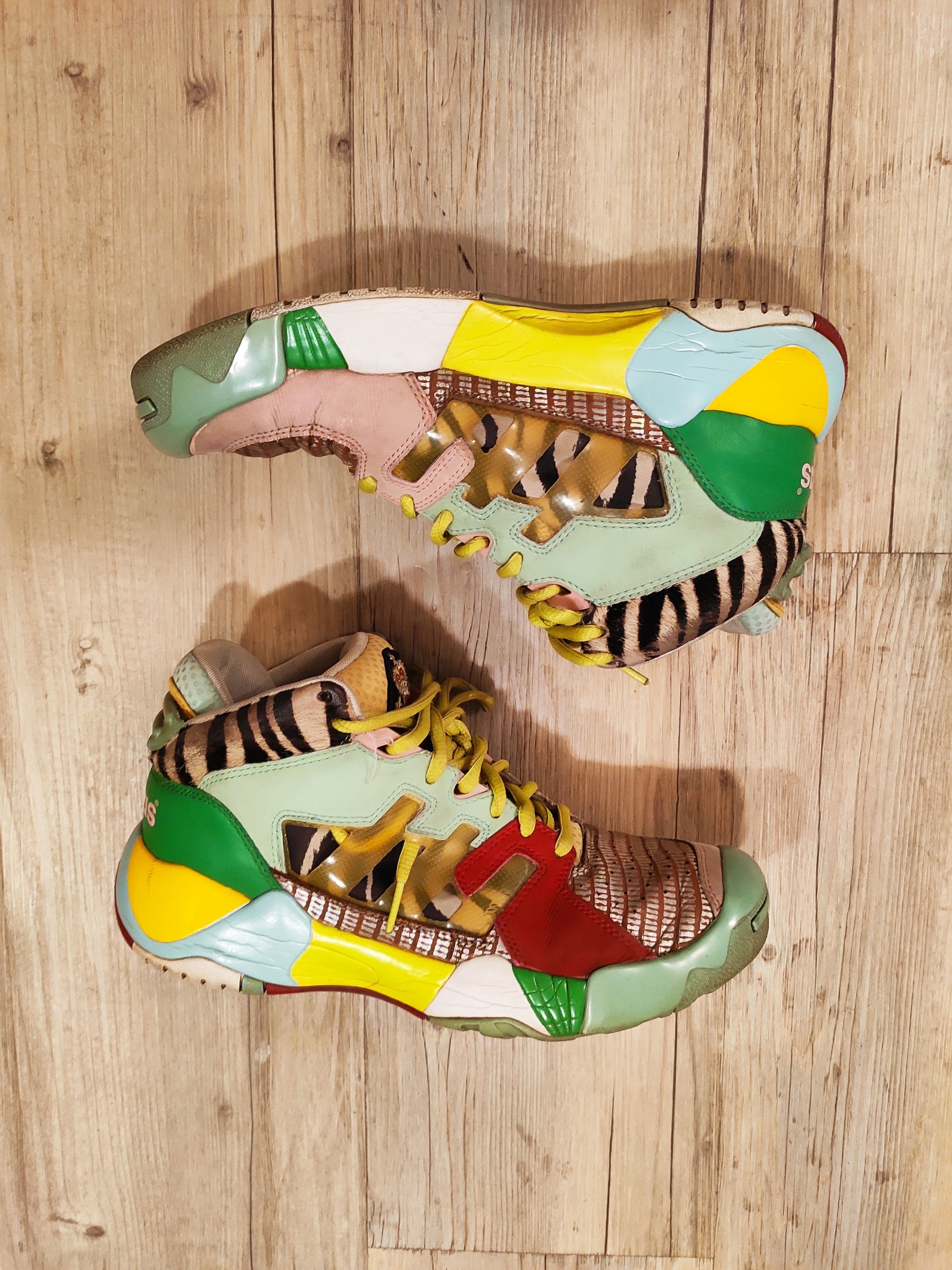 Pre-owned Adidas X Jeremy Scott Streetball Classic Ss11.like Walter Van Beirendonck Shoes In Multicolor