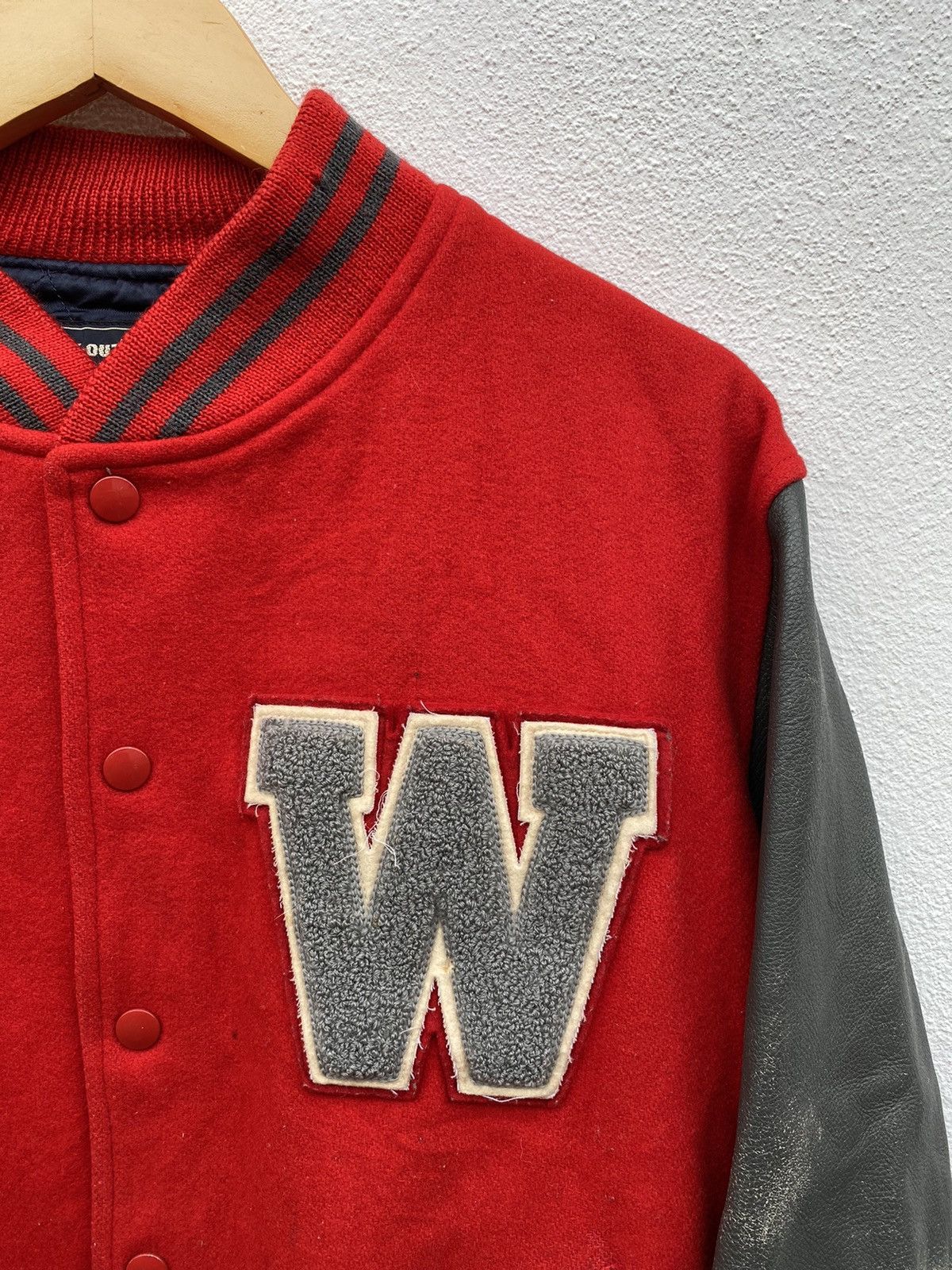 Vintage Vintage Way Out Varsity jacket big embroidery logo Size US L / EU 52-54 / 3 - 2 Thumbnail