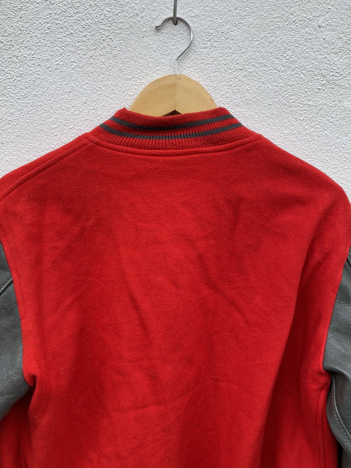 Vintage Vintage Way Out Varsity jacket big embroidery logo Size US L / EU 52-54 / 3 - 8 Thumbnail