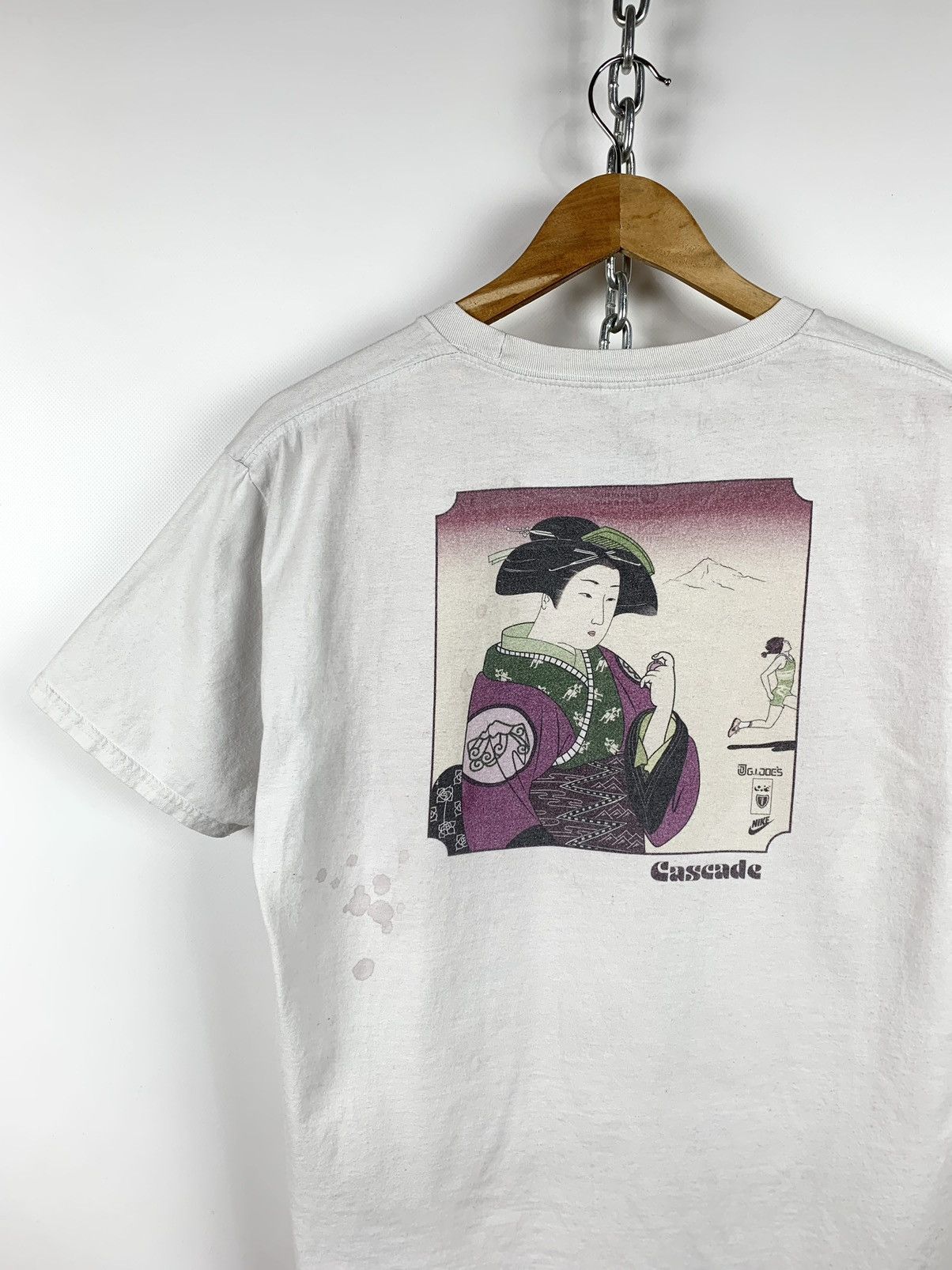 Nike Vintage Nike Geisha Cascade Run Reprint Off Very Rare Size US M / EU 48-50 / 2 - 3 Thumbnail