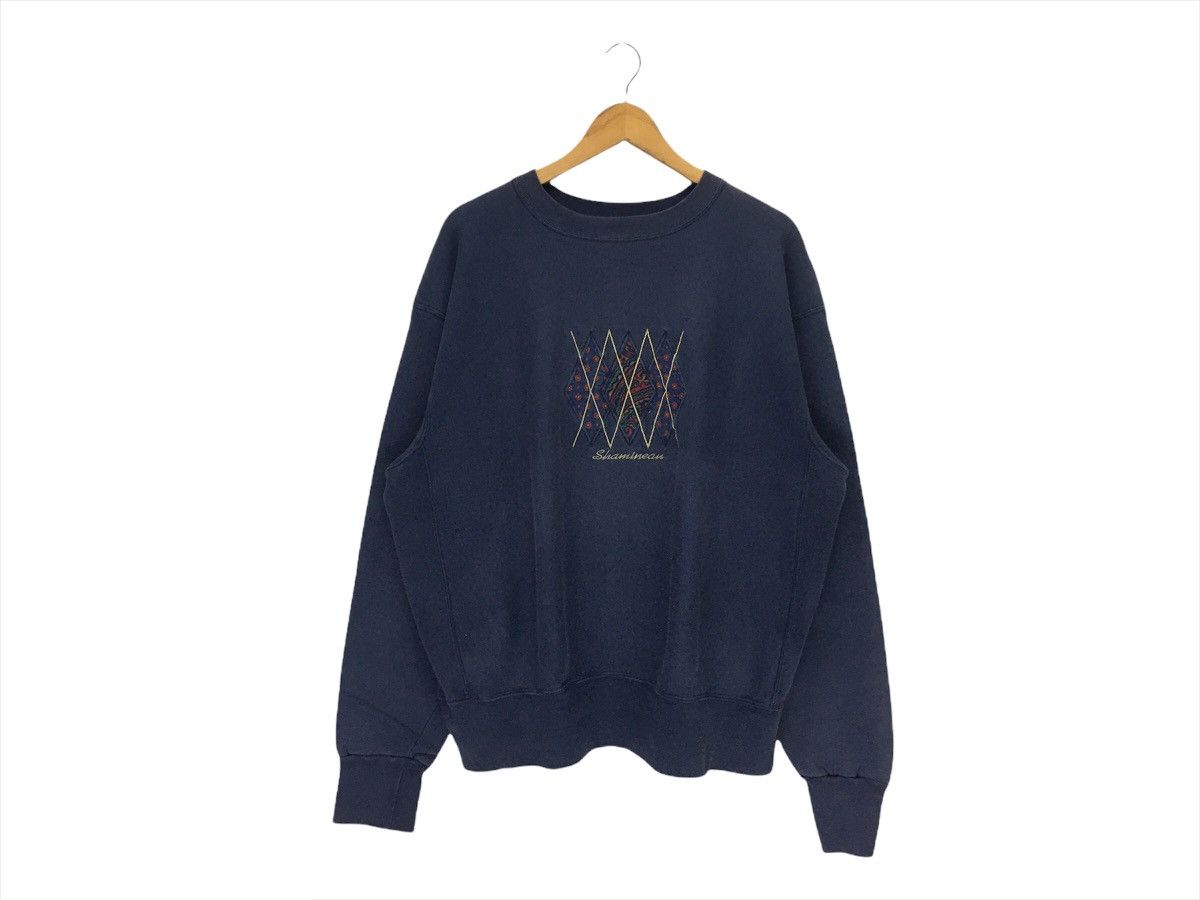 Vintage Vintage Shaminean Art Design Sweatshirt Size US L / EU 52-54 / 3 - 1 Thumbnail