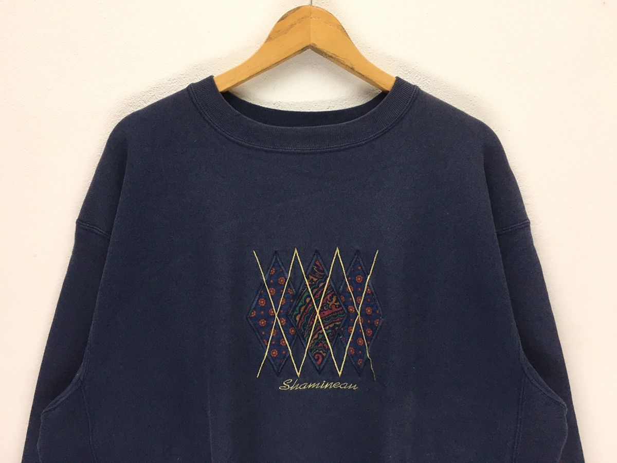 Vintage Vintage Shaminean Art Design Sweatshirt Size US L / EU 52-54 / 3 - 2 Thumbnail
