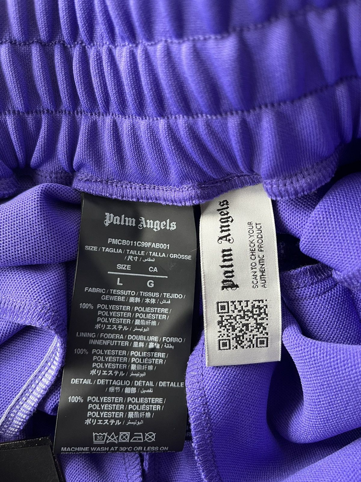 Palm Angels Rare Limited Brand New Super Runway Palm Angels Logo Shorts Size US 34 / EU 50 - 5 Thumbnail