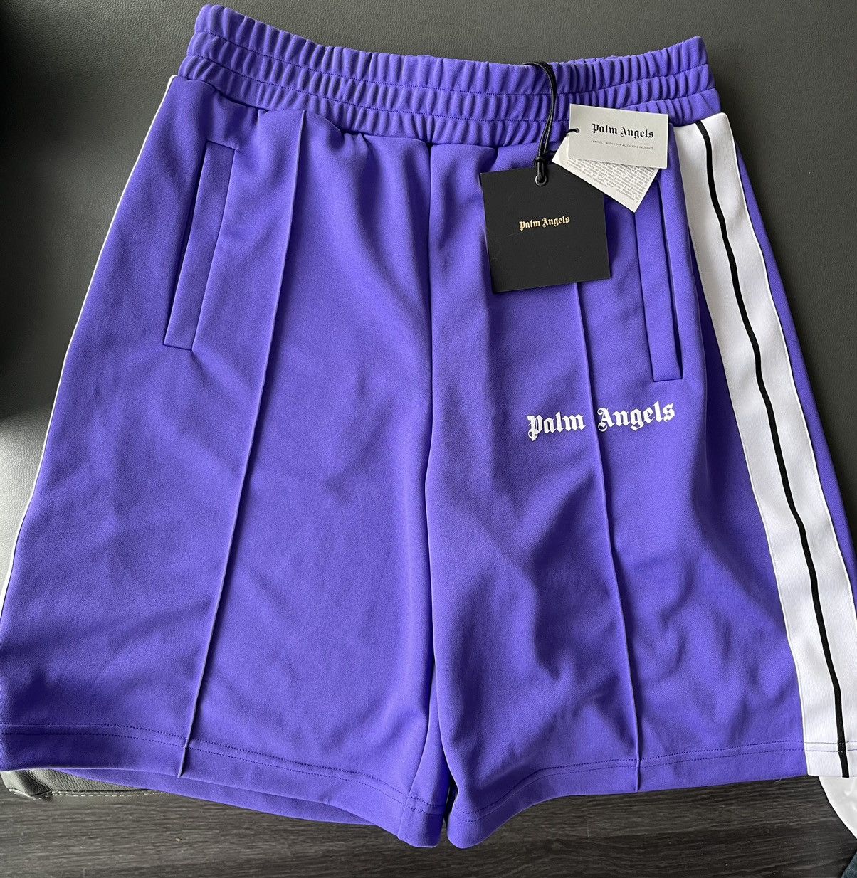 Palm Angels Rare Limited Brand New Super Runway Palm Angels Logo Shorts Size US 34 / EU 50 - 12 Thumbnail