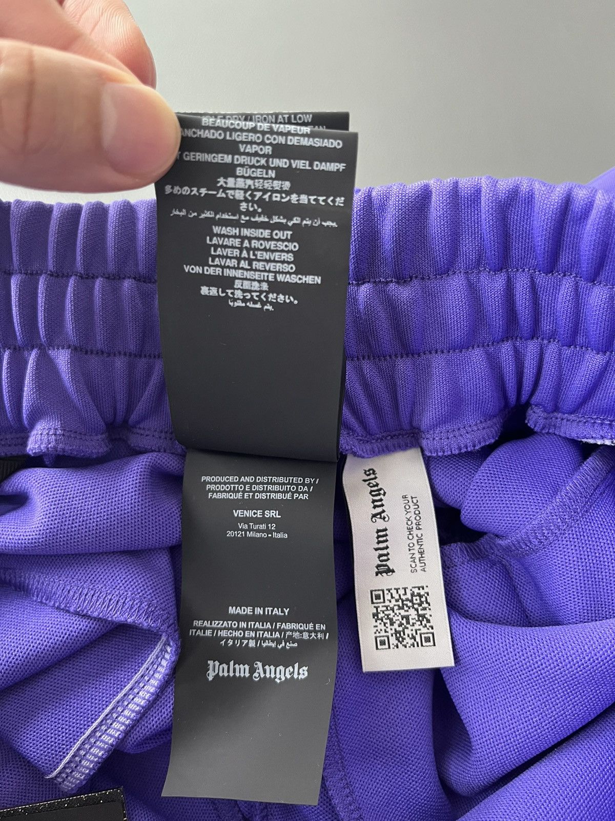 Palm Angels Rare Limited Brand New Super Runway Palm Angels Logo Shorts Size US 34 / EU 50 - 7 Thumbnail