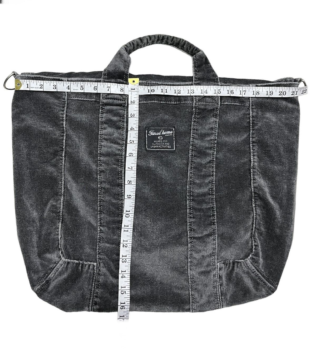 Final Home ❤️ VINTAGE FINAL HOME ISSEY MIYAKE Corduroy Tote Sling Bag Size ONE SIZE - 21 Thumbnail