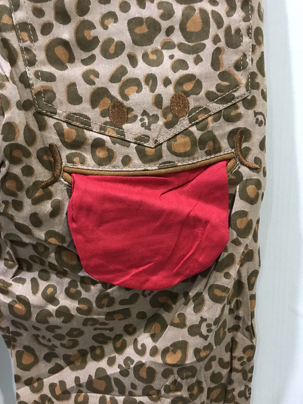 Japanese Brand UP! SMILE Japan Leopard Big Smile Pant Size US 32 / EU 48 - 9 Thumbnail