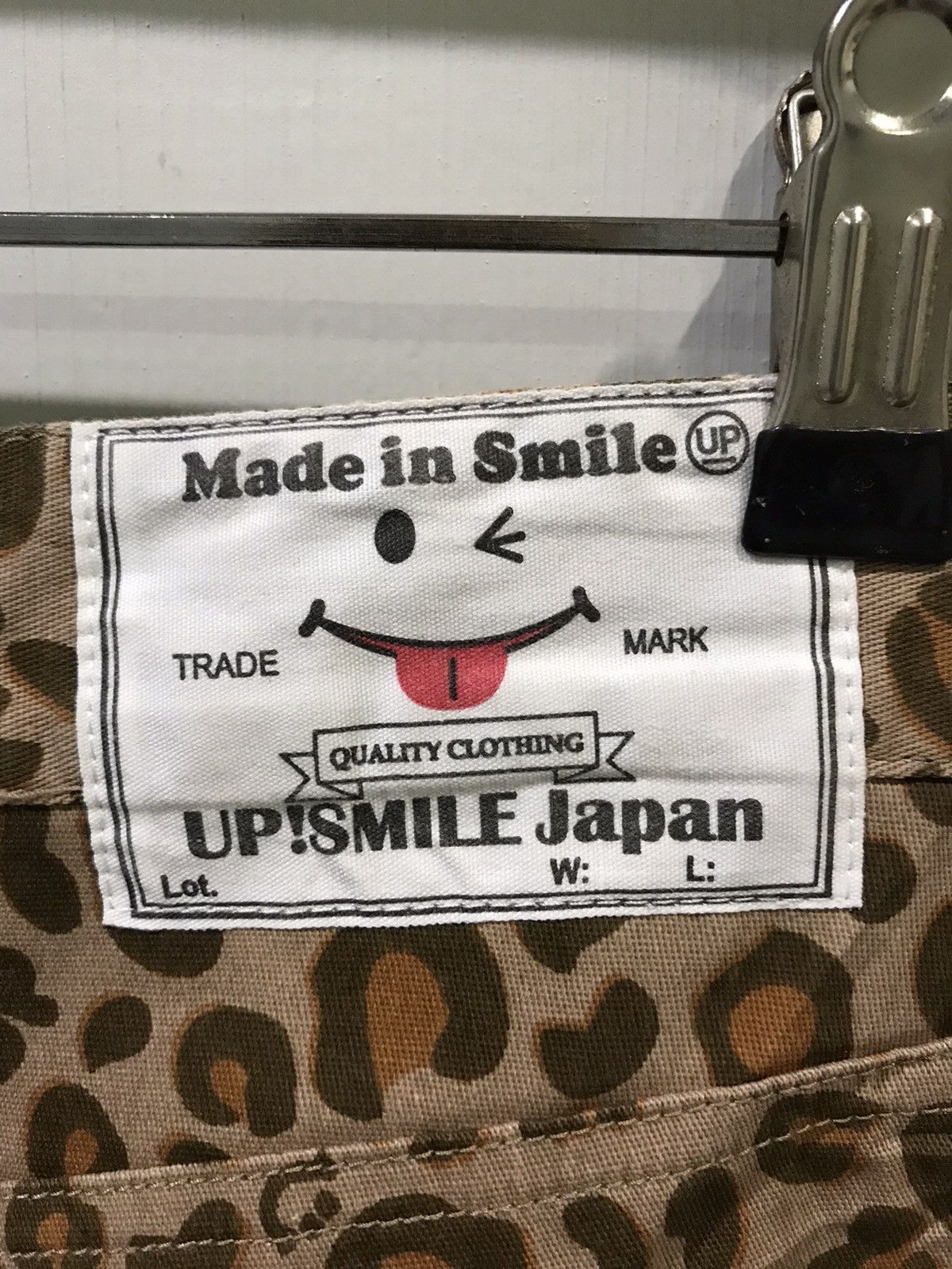 Japanese Brand UP! SMILE Japan Leopard Big Smile Pant Size US 32 / EU 48 - 10 Thumbnail