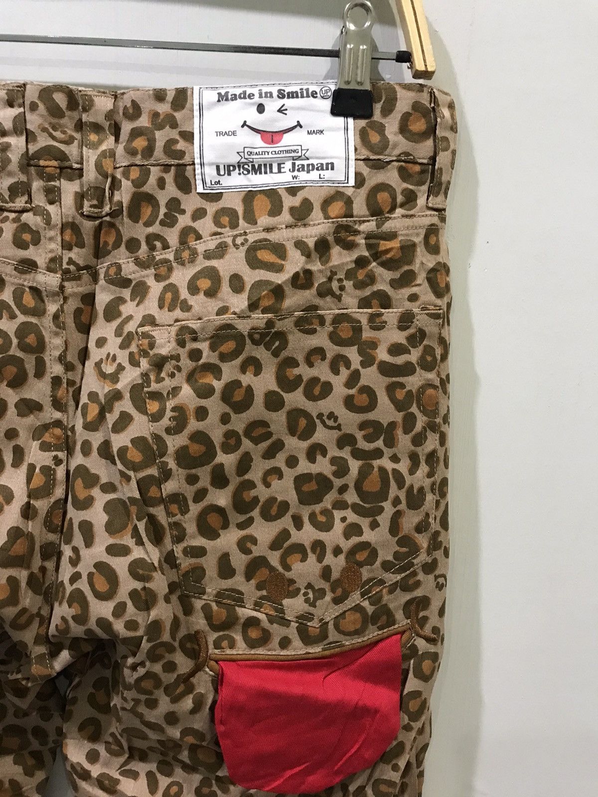 Japanese Brand UP! SMILE Japan Leopard Big Smile Pant Size US 32 / EU 48 - 7 Thumbnail