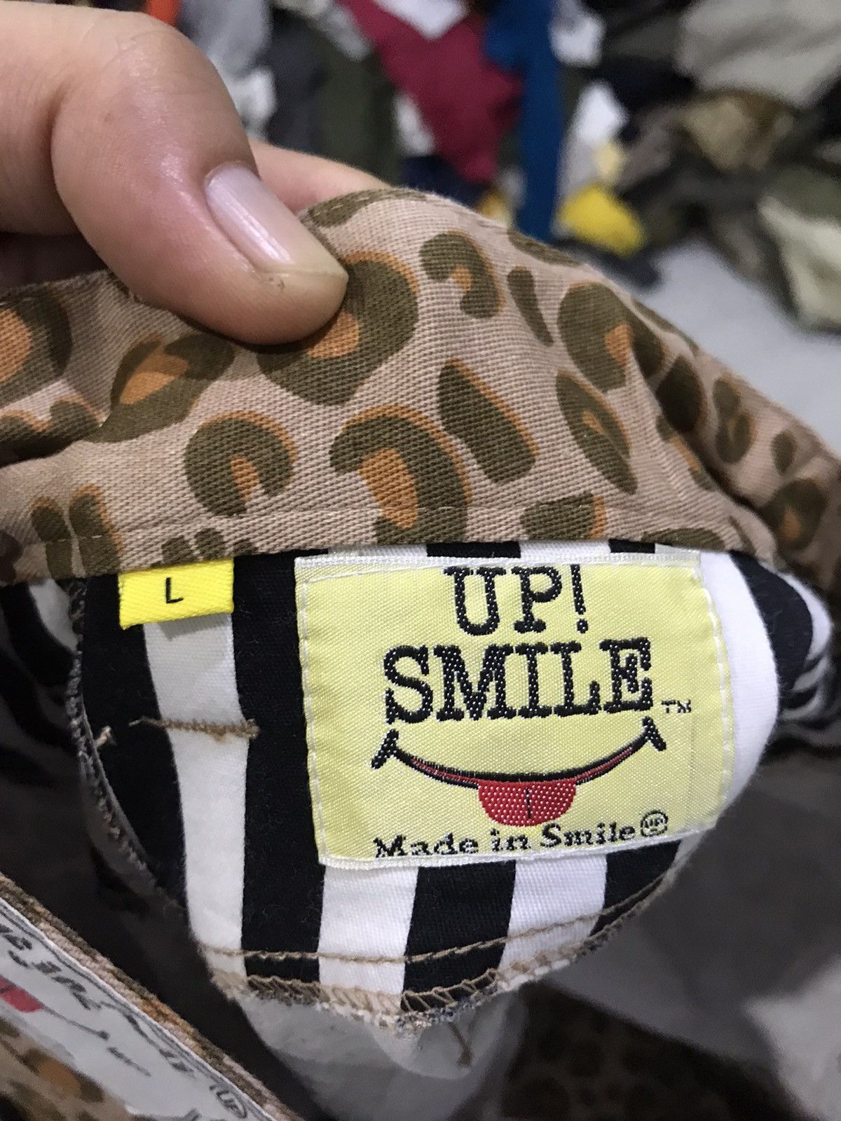 Japanese Brand UP! SMILE Japan Leopard Big Smile Pant Size US 32 / EU 48 - 12 Thumbnail