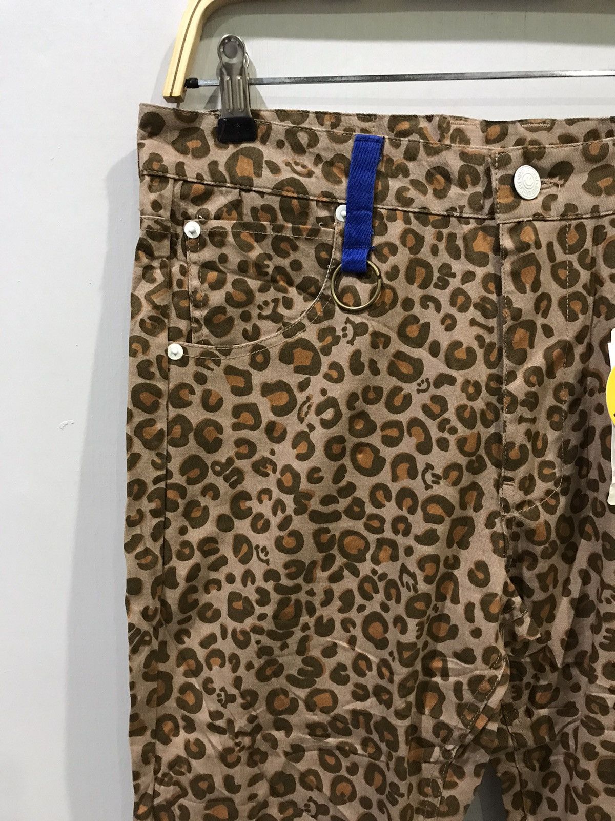 Japanese Brand UP! SMILE Japan Leopard Big Smile Pant Size US 32 / EU 48 - 3 Thumbnail