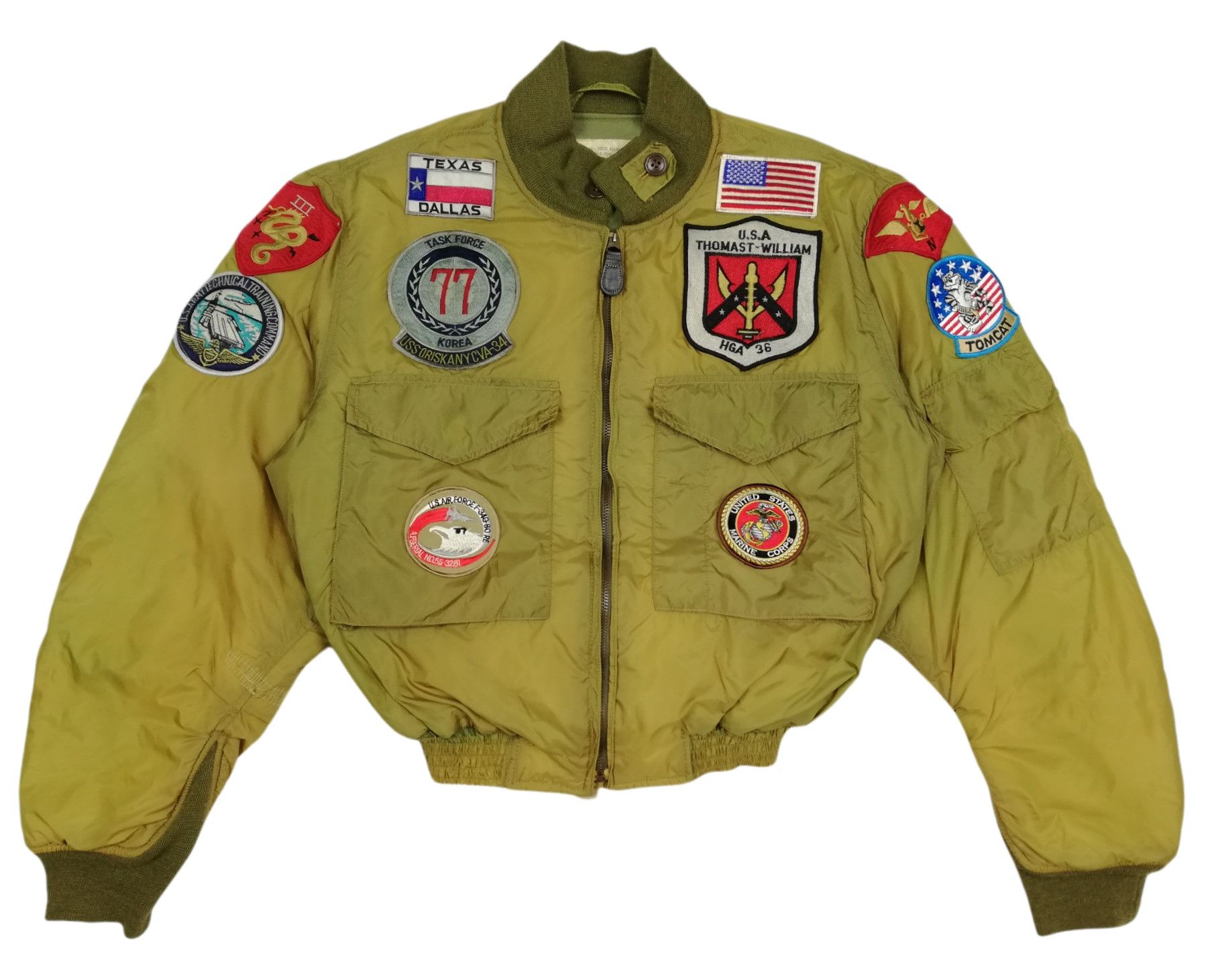 Buzz Rickson's × Toyo Enterprises 🔥GRAIL G-8 WEP USA Thomast William HGA 36 ✈️ Flight Jacket Size US S / EU 44-46 / 1 - 2 Thumbnail