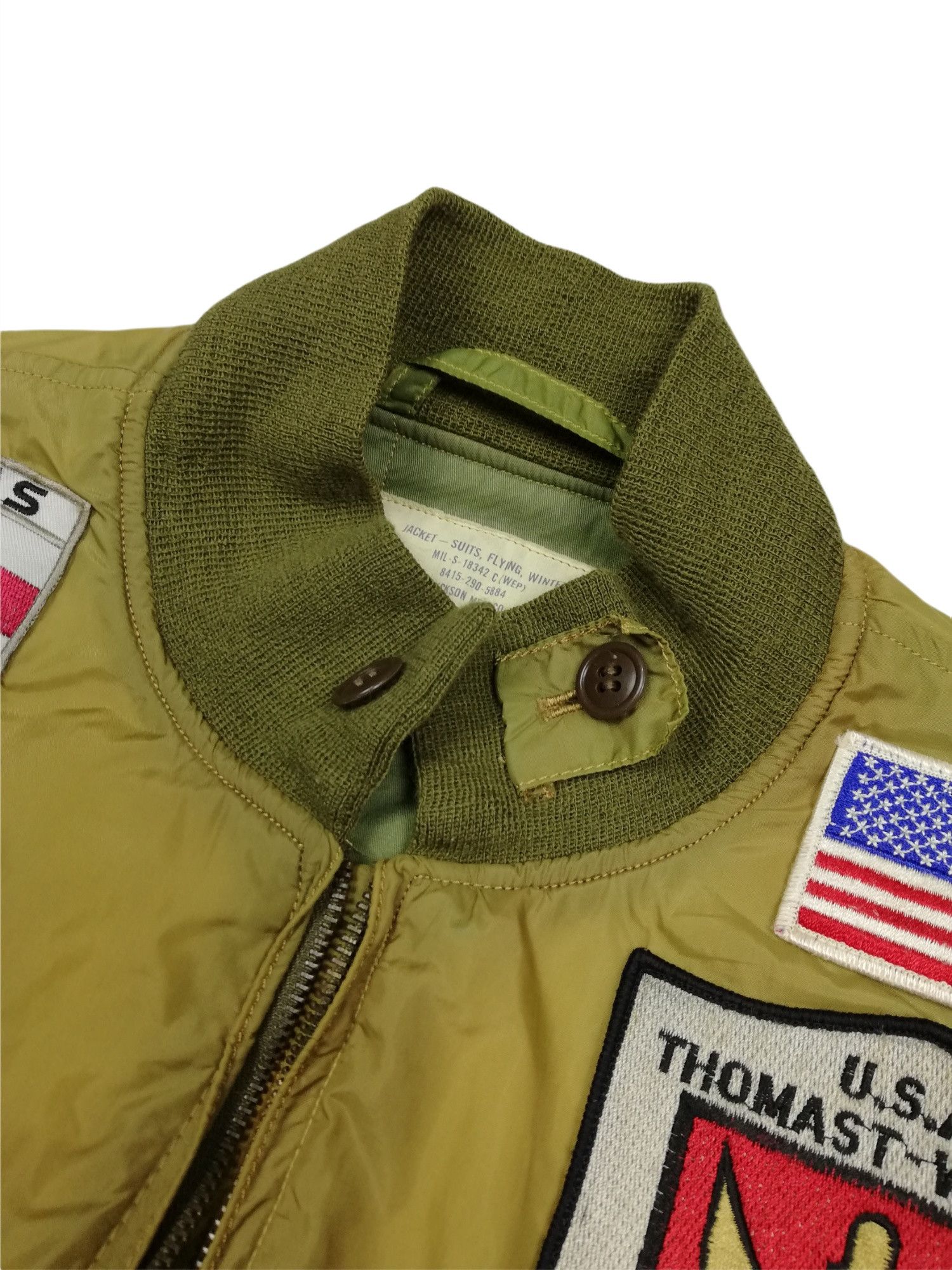 Buzz Rickson's × Toyo Enterprises 🔥GRAIL G-8 WEP USA Thomast William HGA 36 ✈️ Flight Jacket Size US S / EU 44-46 / 1 - 11 Thumbnail