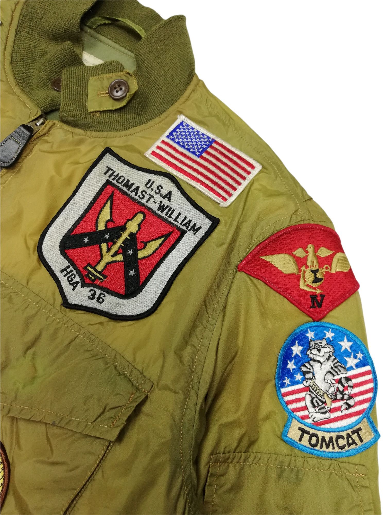 Buzz Rickson's × Toyo Enterprises 🔥GRAIL G-8 WEP USA Thomast William HGA 36 ✈️ Flight Jacket Size US S / EU 44-46 / 1 - 5 Thumbnail