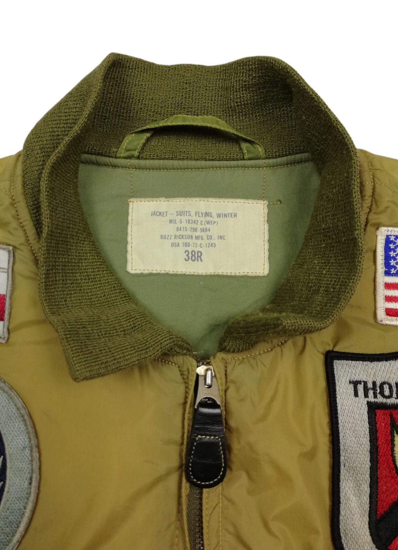 Buzz Rickson's × Toyo Enterprises 🔥GRAIL G-8 WEP USA Thomast William HGA 36 ✈️ Flight Jacket Size US S / EU 44-46 / 1 - 8 Thumbnail
