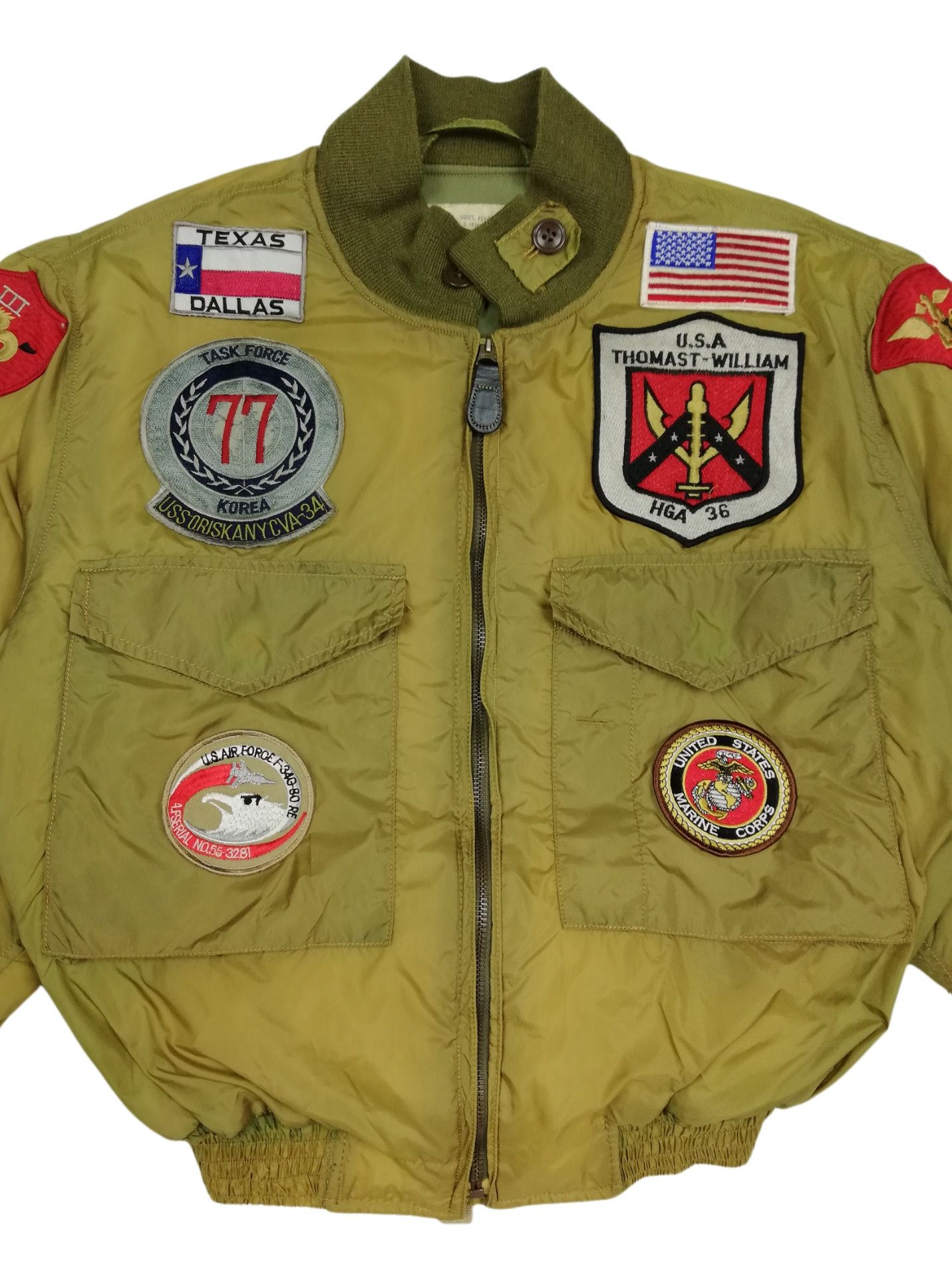 Buzz Rickson's × Toyo Enterprises 🔥GRAIL G-8 WEP USA Thomast William HGA 36 ✈️ Flight Jacket Size US S / EU 44-46 / 1 - 3 Thumbnail