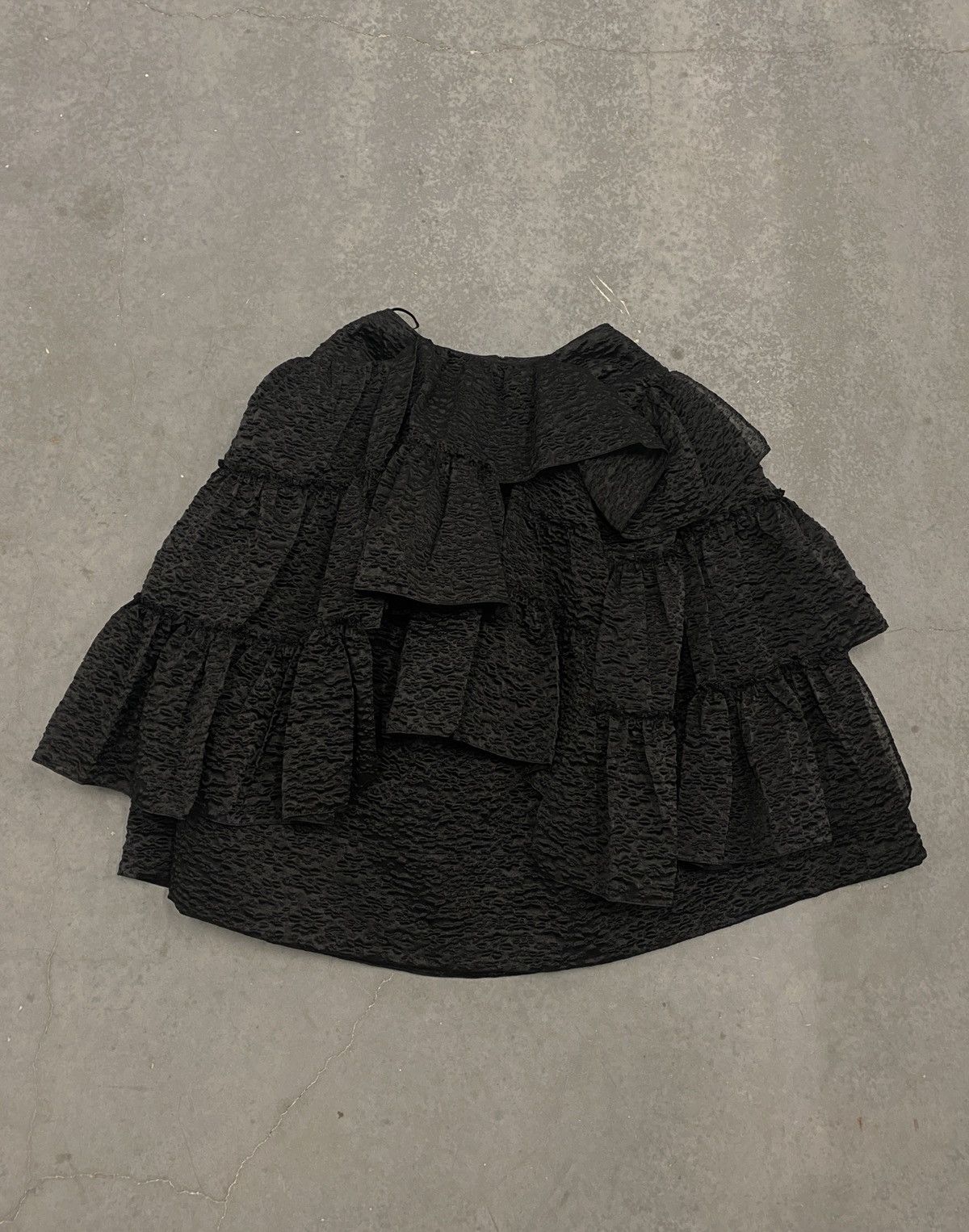Simone Rocha Tiered Ruffle Midi Skirt Size 27" / US 4 / IT 40 - 1 Thumbnail
