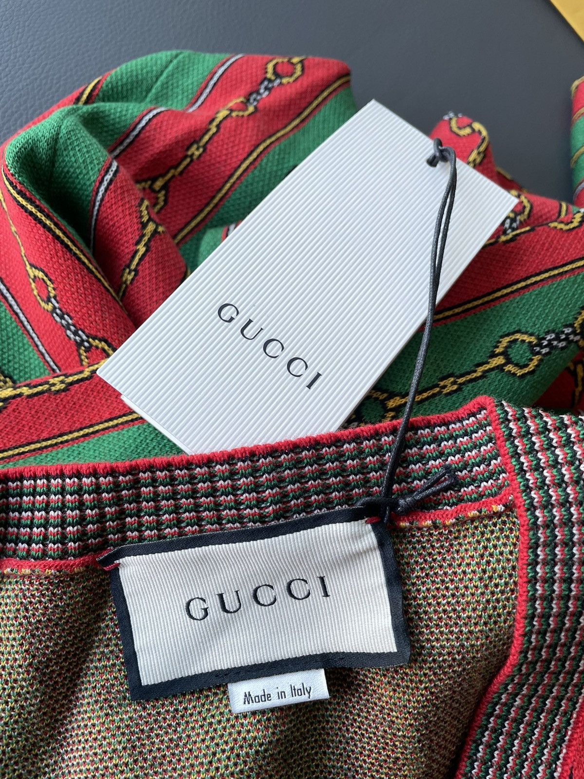 Gucci Rare Runway LimitedEdition Brand New Gucci Horsebit Sweater Size US L / EU 52-54 / 3 - 9 Thumbnail