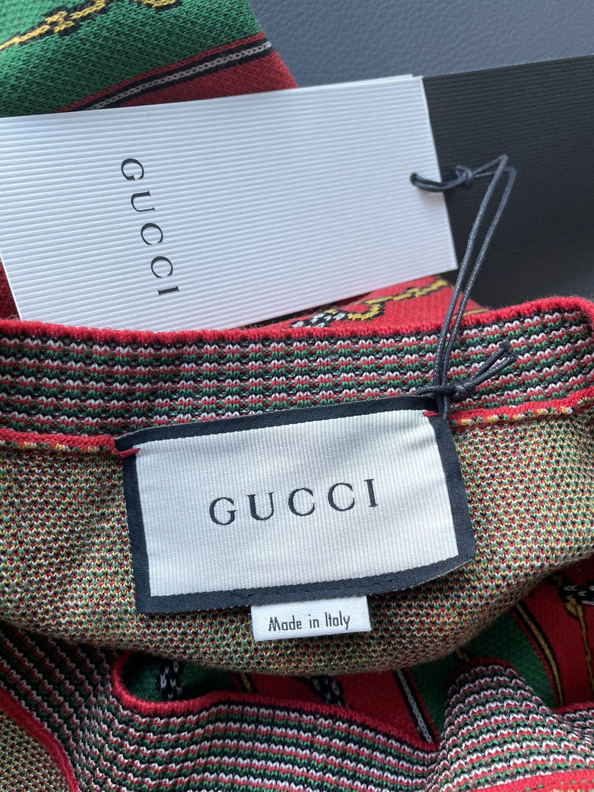 Gucci Rare Runway LimitedEdition Brand New Gucci Horsebit Sweater Size US L / EU 52-54 / 3 - 4 Thumbnail