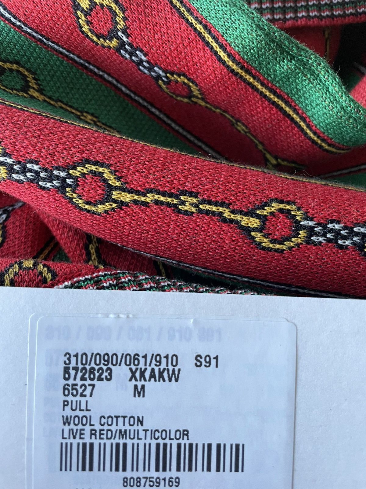 Gucci Rare Runway LimitedEdition Brand New Gucci Horsebit Sweater Size US L / EU 52-54 / 3 - 10 Thumbnail
