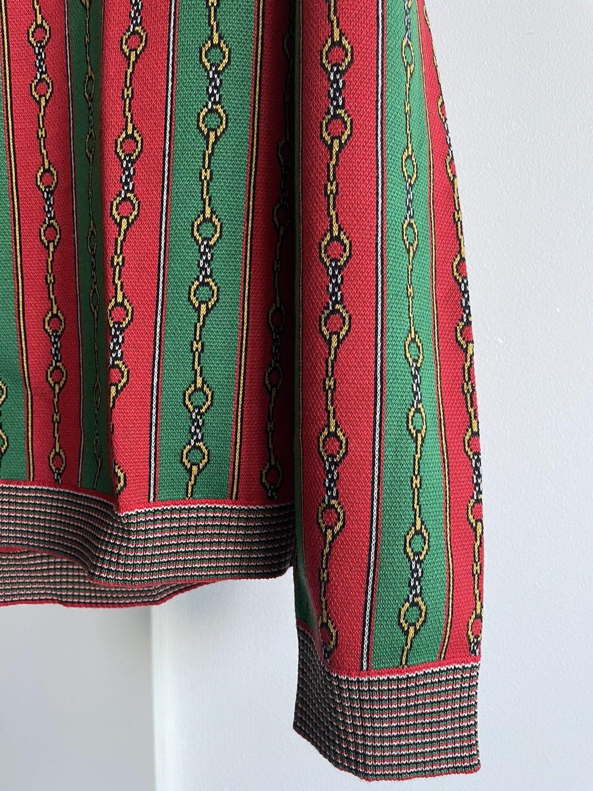 Gucci Rare Runway LimitedEdition Brand New Gucci Horsebit Sweater Size US L / EU 52-54 / 3 - 16 Thumbnail